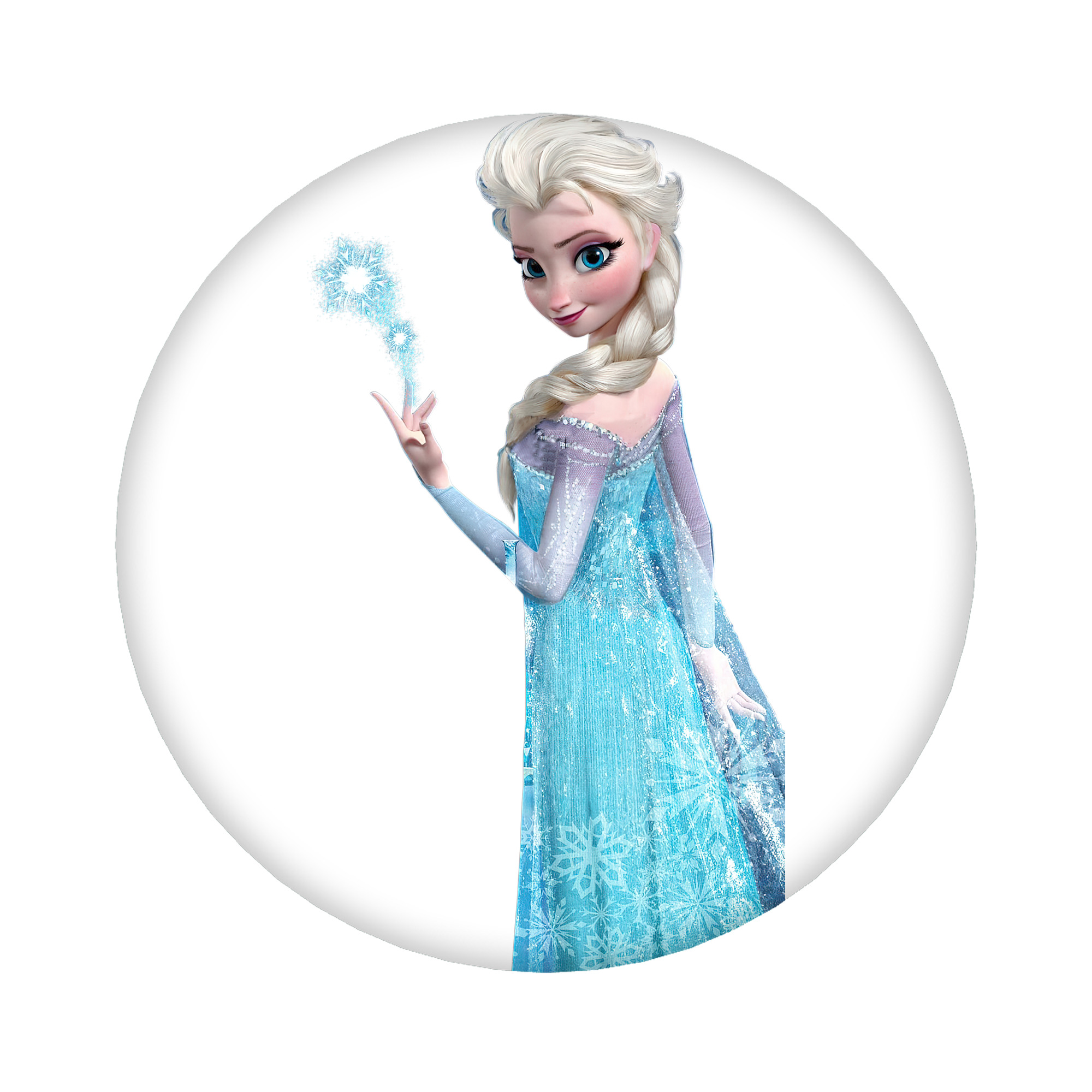 （画像用） アナと雪の女王 アンナ エルサ Frozen Anna Elsa 6cm 缶バッジ 複数セット