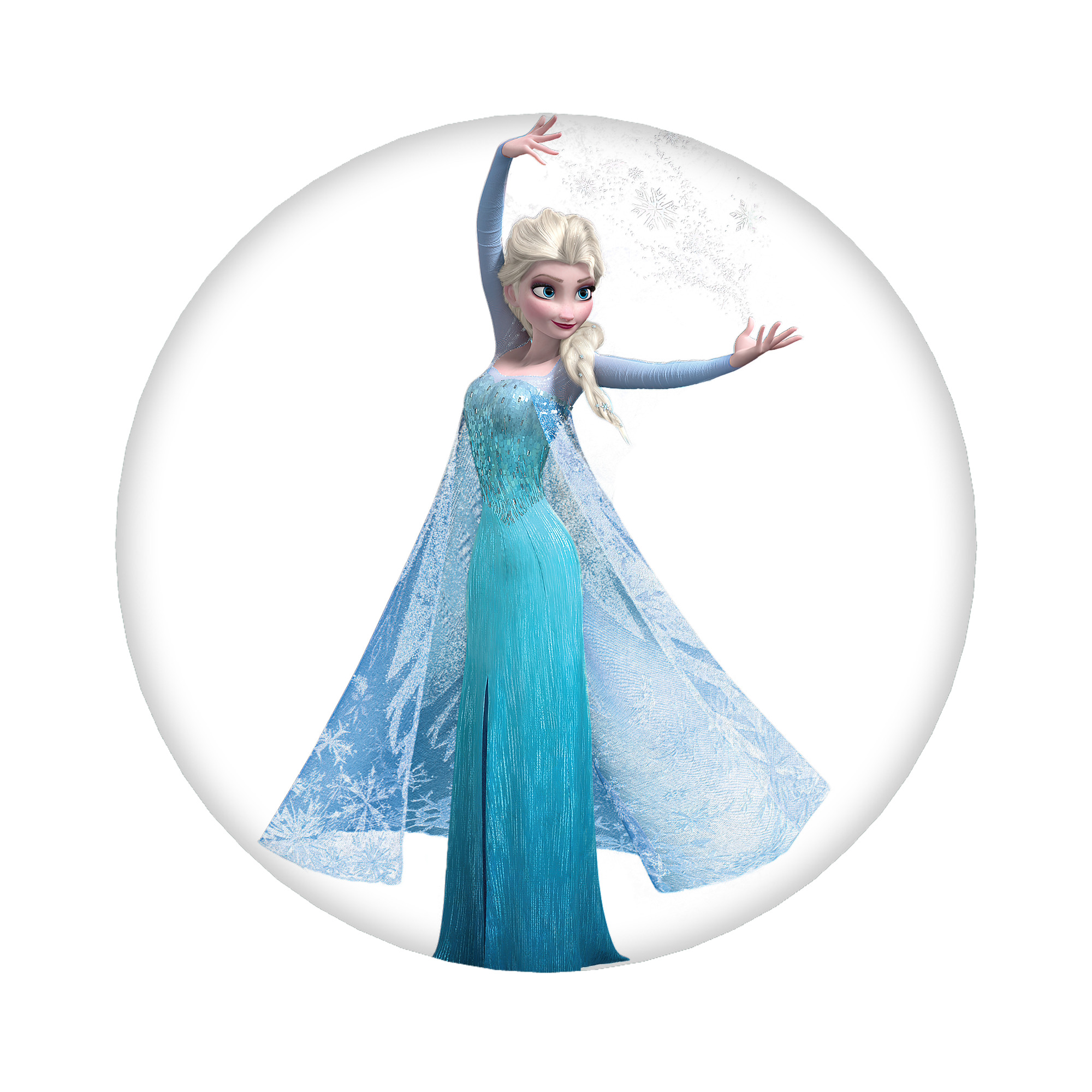 （画像用） アナと雪の女王 アンナ エルサ Frozen Anna Elsa 6cm 缶バッジ 複数セット