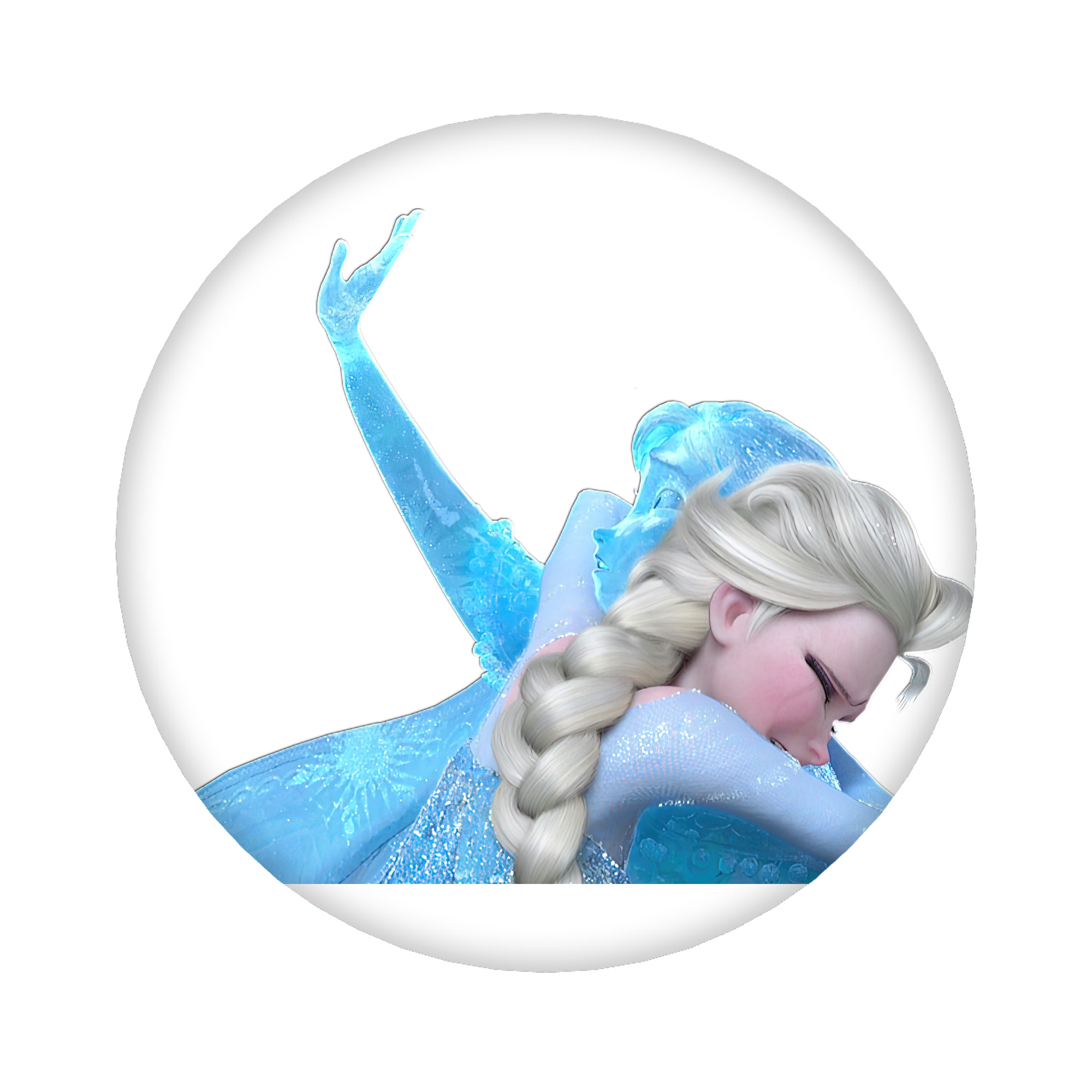 （画像用） アナと雪の女王 アンナ エルサ Frozen Anna Elsa 6cm 缶バッジ 複数セット