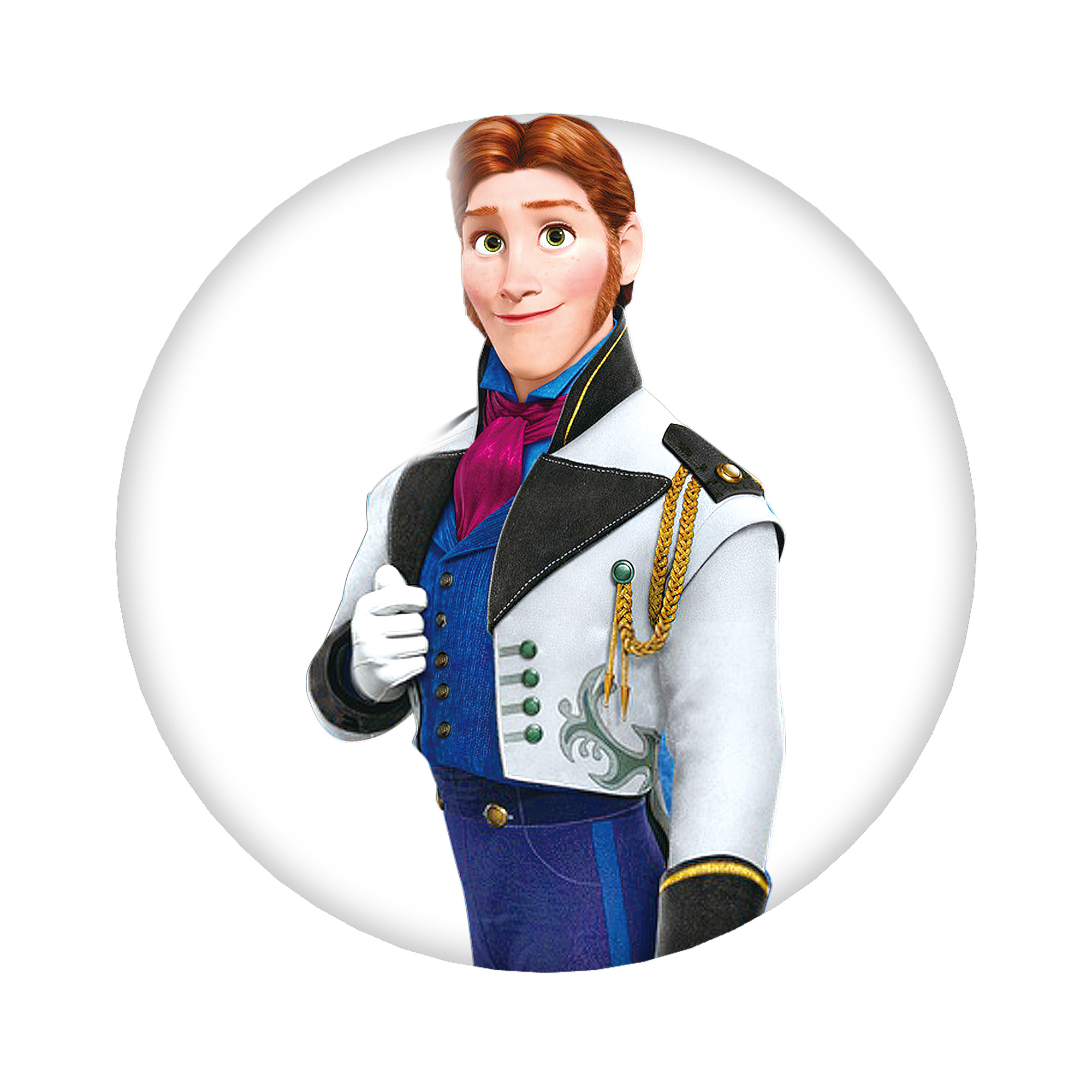 （画像用） アナと雪の女王 アンナ エルサ Frozen Anna Elsa 6cm 缶バッジ 複数セット