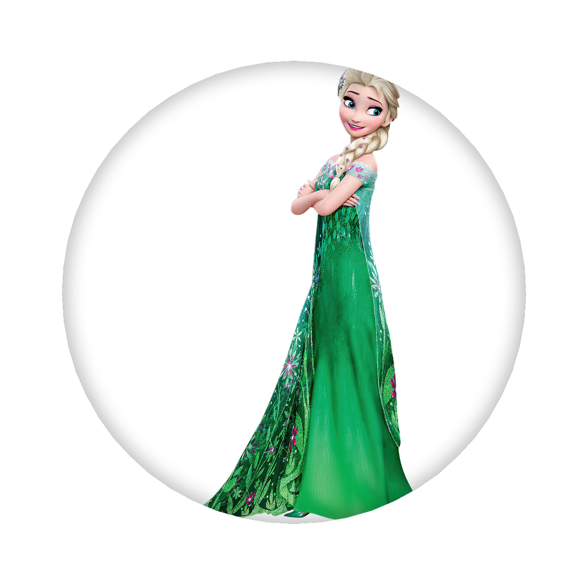 （画像用） アナと雪の女王 アンナ エルサ Frozen Anna Elsa 6cm 缶バッジ 複数セット