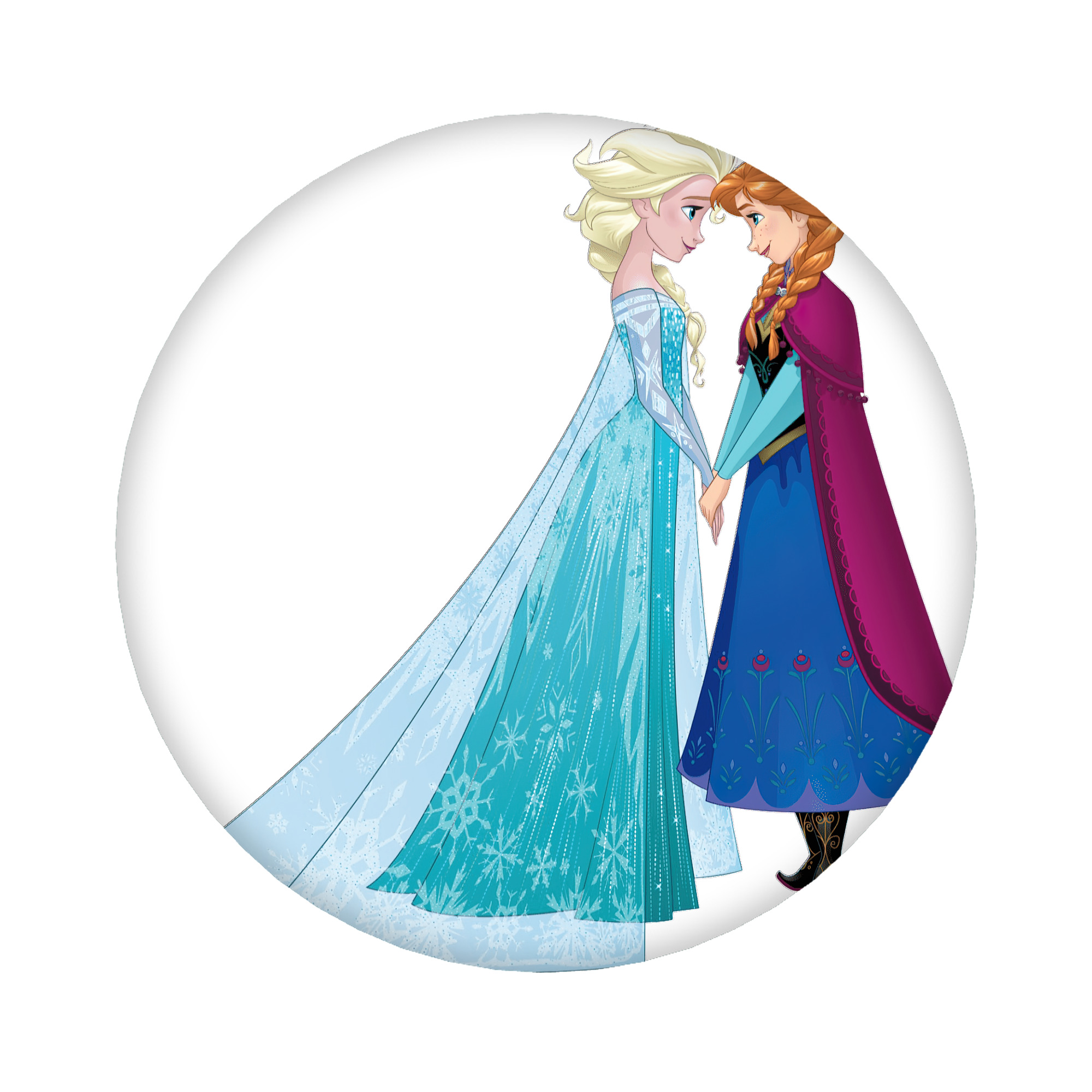 （画像用） アナと雪の女王 アンナ エルサ Frozen Anna Elsa 6cm 缶バッジ 複数セット