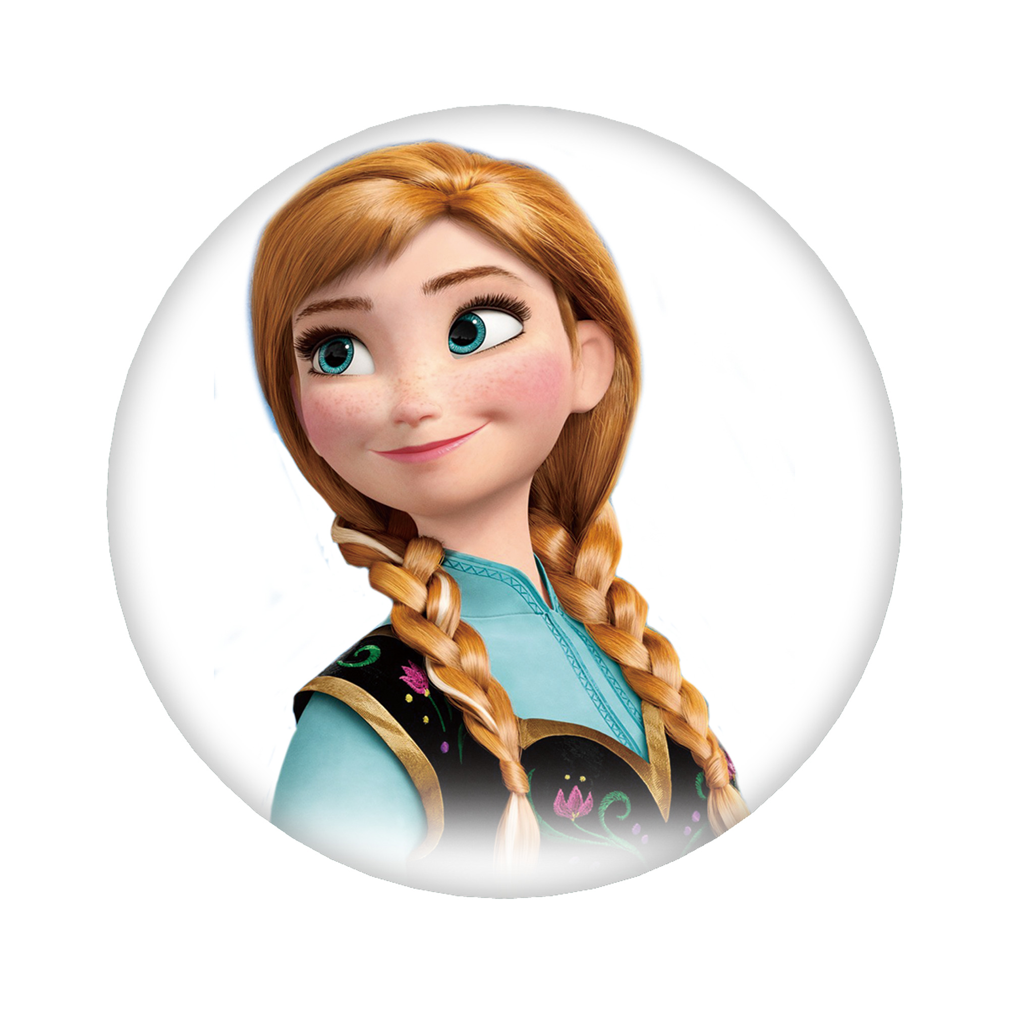 （画像用） アナと雪の女王 アンナ エルサ Frozen Anna Elsa 6cm 缶バッジ 複数セット