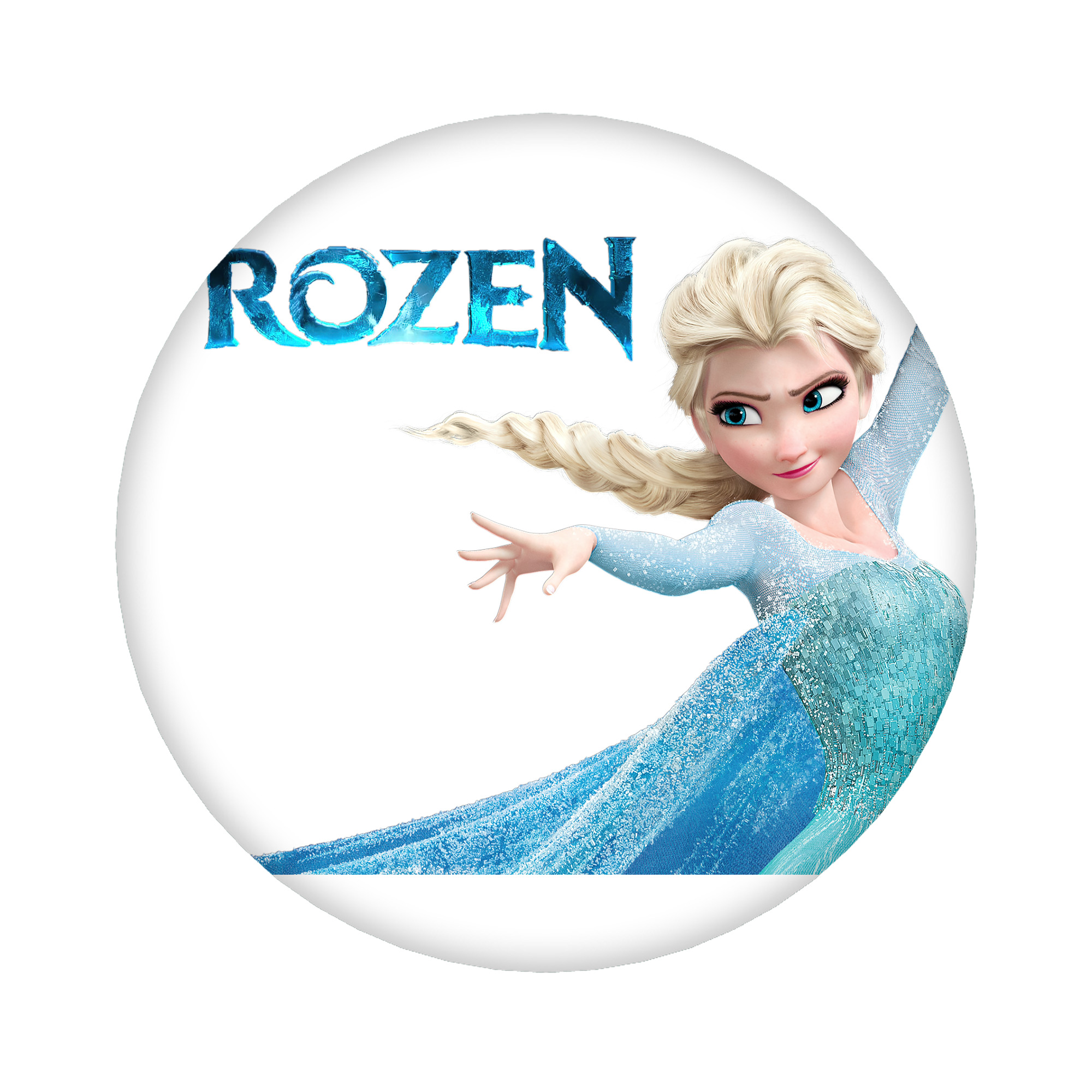 （画像用） アナと雪の女王 アンナ エルサ Frozen Anna Elsa 6cm 缶バッジ 複数セット