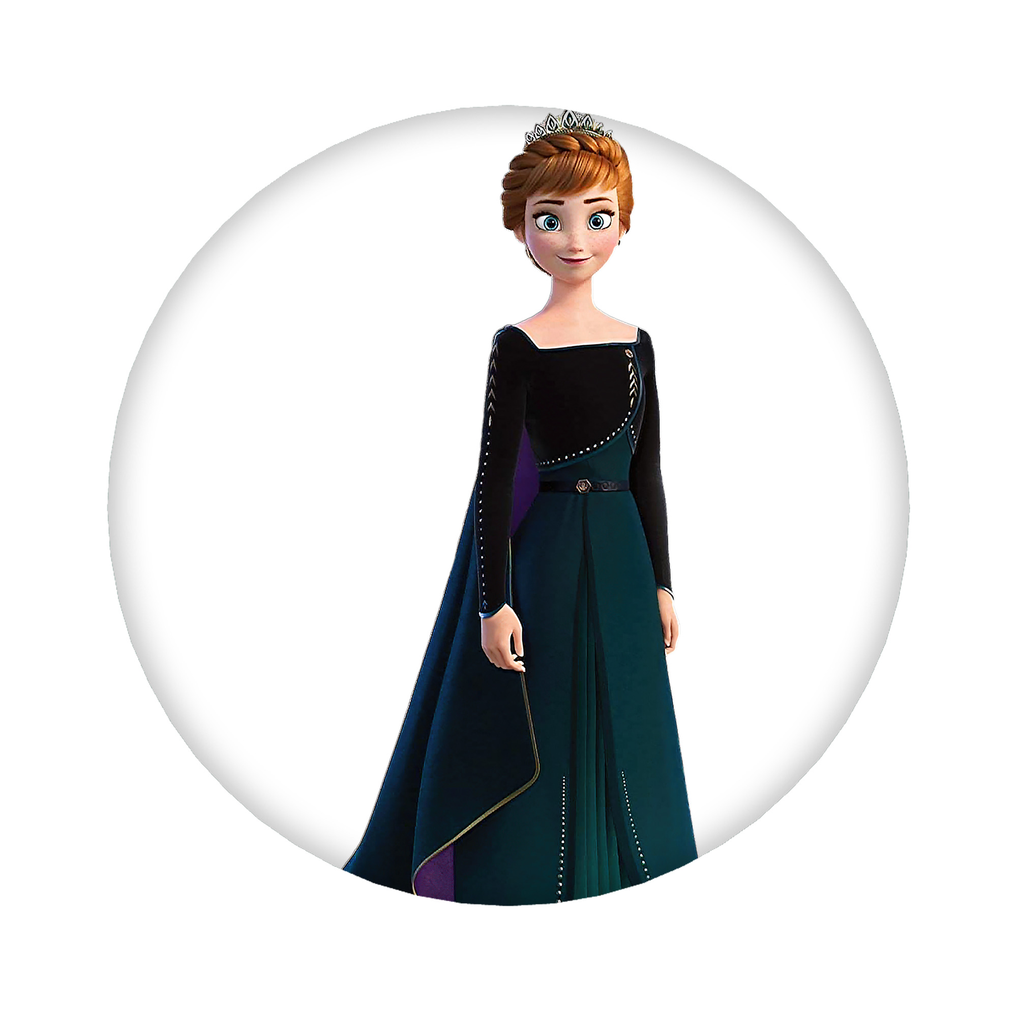 （画像用） アナと雪の女王 アンナ エルサ Frozen Anna Elsa 6cm 缶バッジ 複数セット