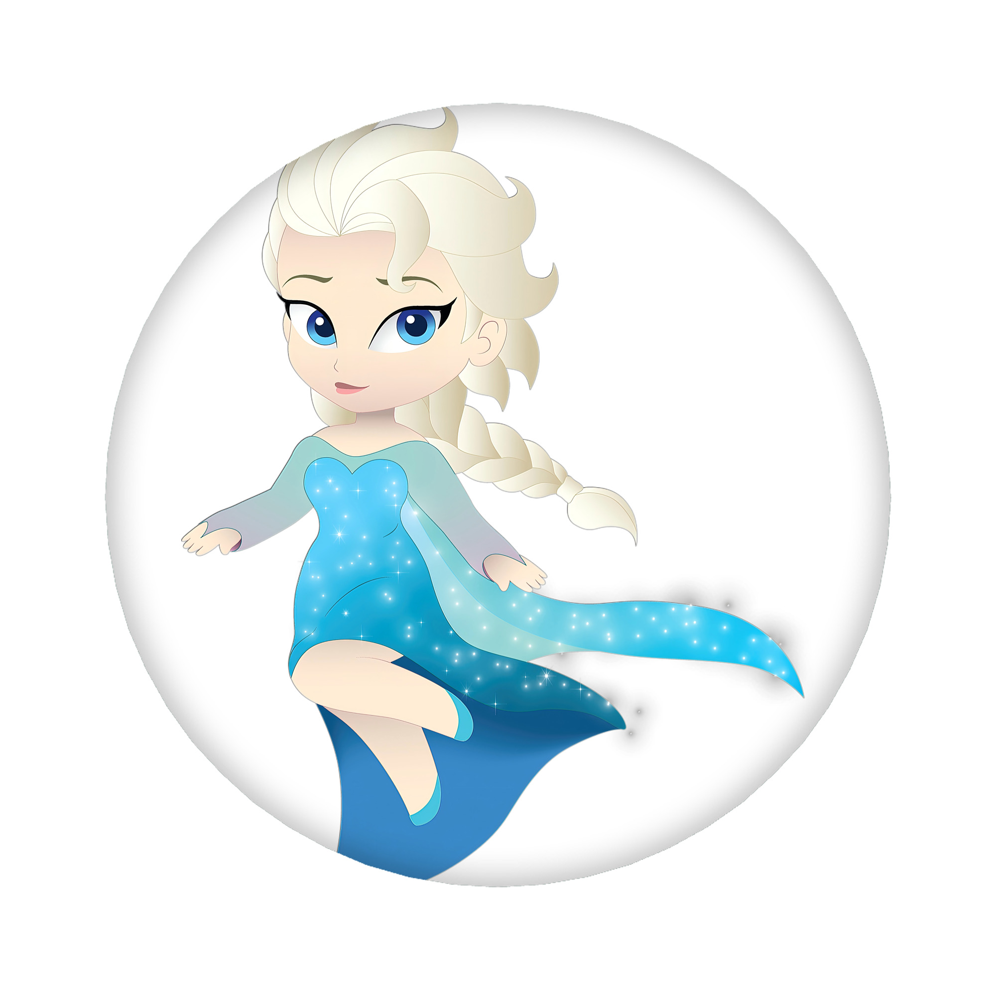 （画像用） アナと雪の女王 アンナ エルサ Frozen Anna Elsa 6cm 缶バッジ 複数セット