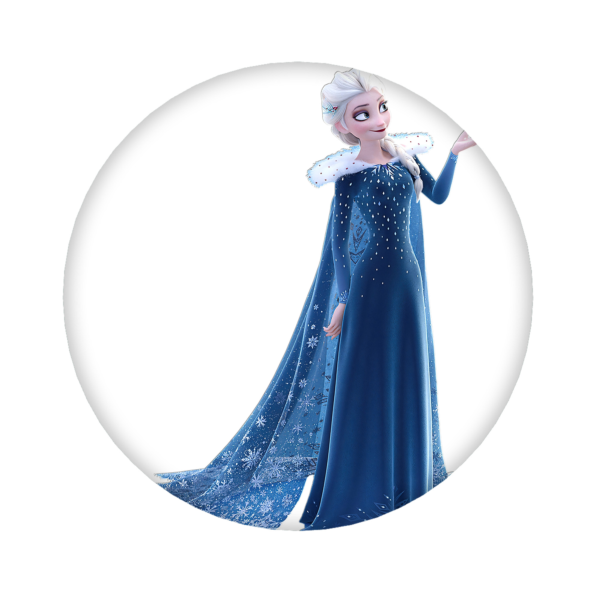 （画像用） アナと雪の女王 アンナ エルサ Frozen Anna Elsa 6cm 缶バッジ 複数セット