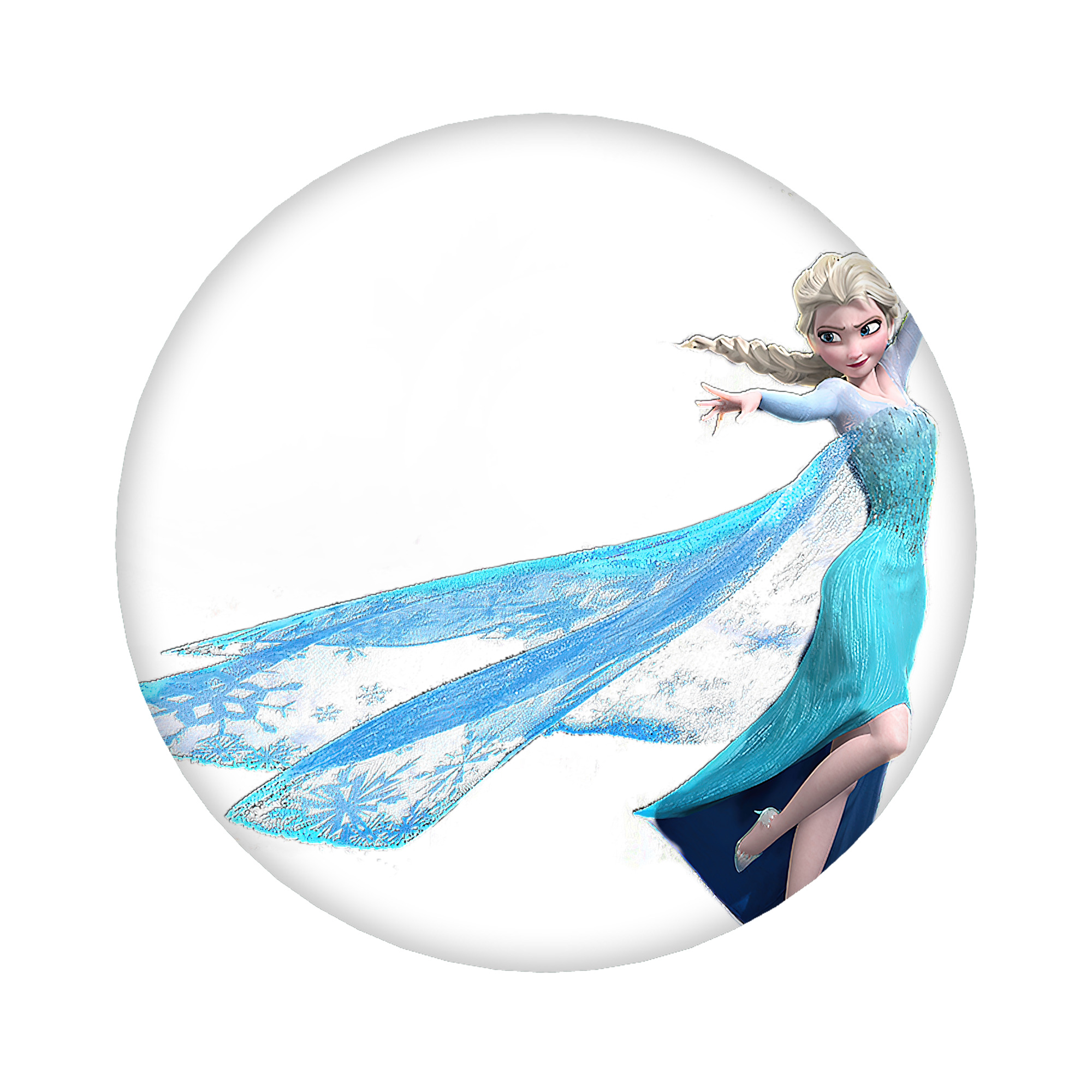 （画像用） アナと雪の女王 アンナ エルサ Frozen Anna Elsa 6cm 缶バッジ 複数セット