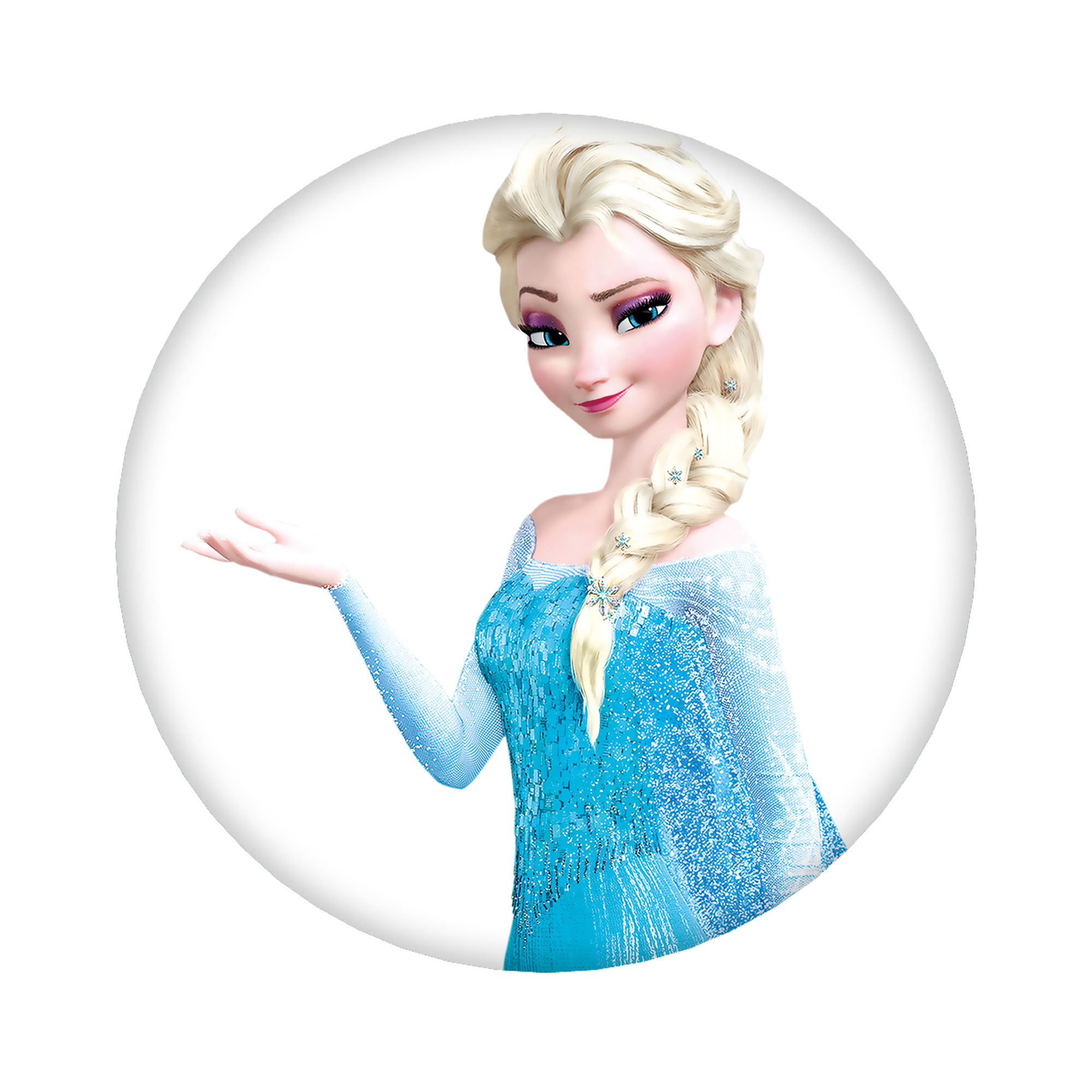 （画像用） アナと雪の女王 アンナ エルサ Frozen Anna Elsa 6cm 缶バッジ 複数セット