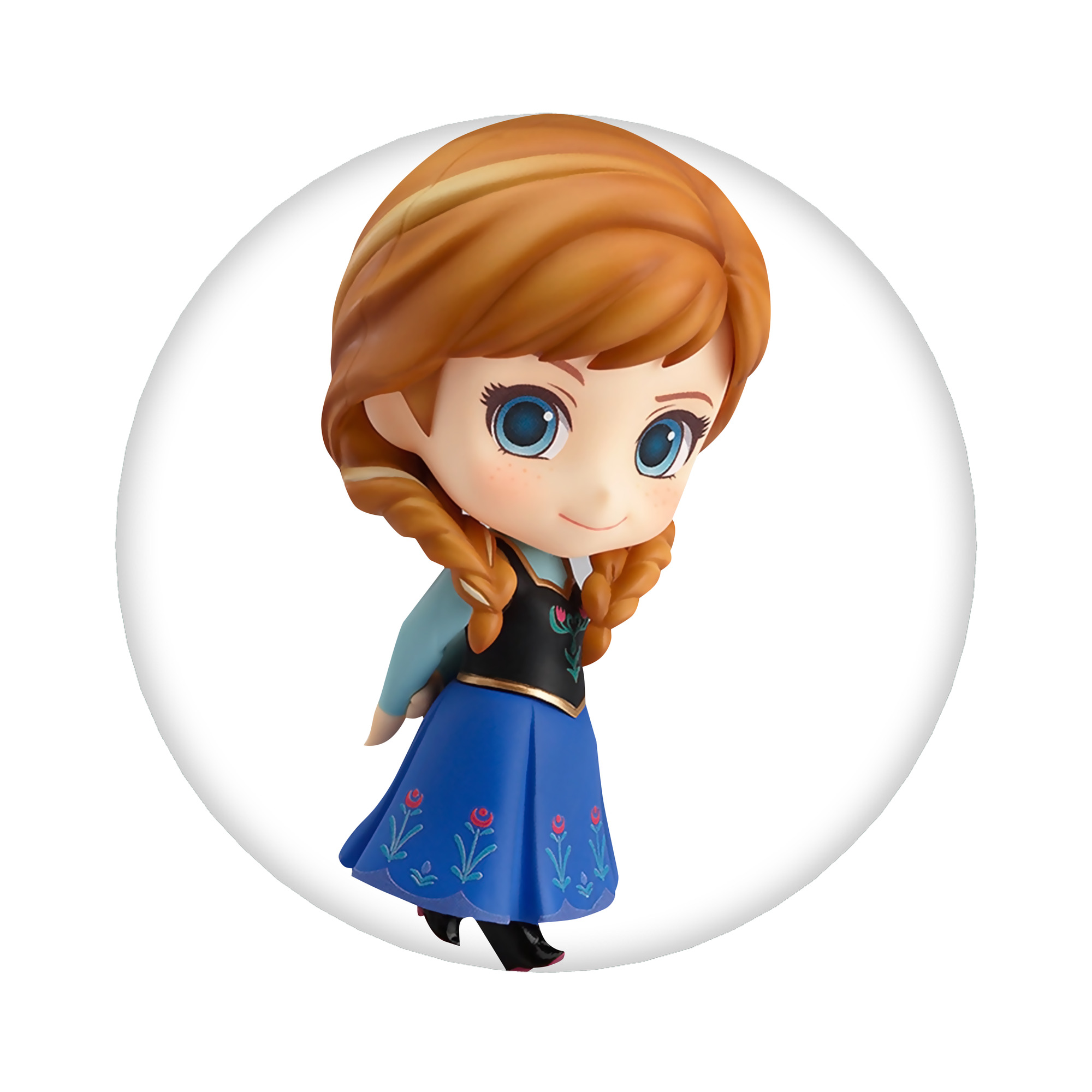 （画像用） アナと雪の女王 アンナ エルサ Frozen Anna Elsa 6cm 缶バッジ 複数セット