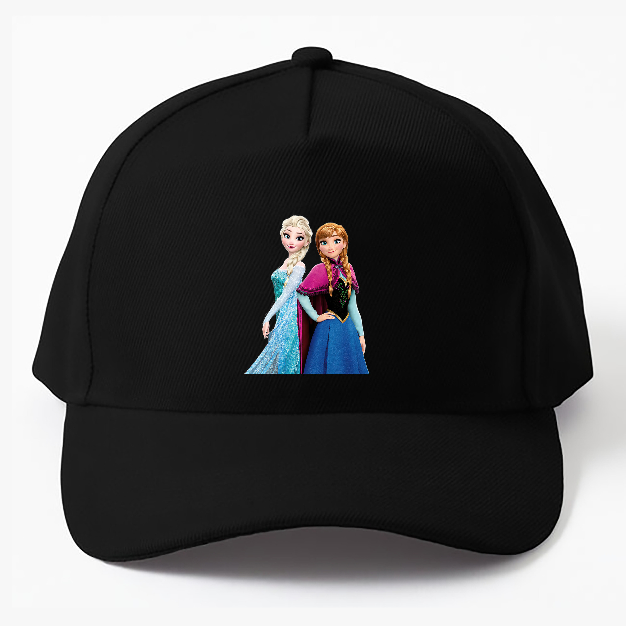 （画像用） アナと雪の女王 アンナ エルサ Frozen Anna Elsa ベースボールキャップ 綿100％ 男女兼用 帽子 スポーツ