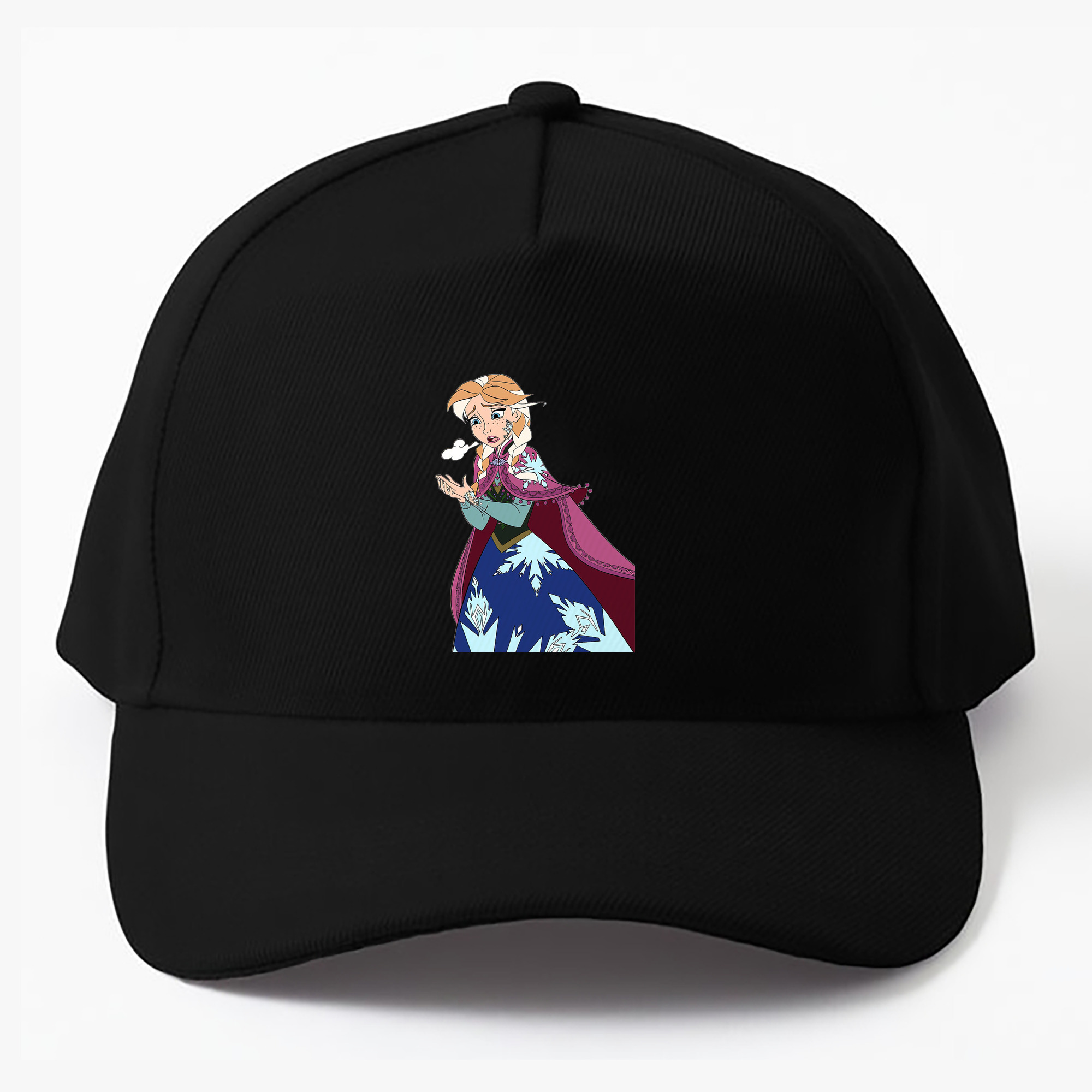 （画像用） アナと雪の女王 アンナ エルサ Frozen Anna Elsa ベースボールキャップ 綿100％ 男女兼用 帽子 スポーツ