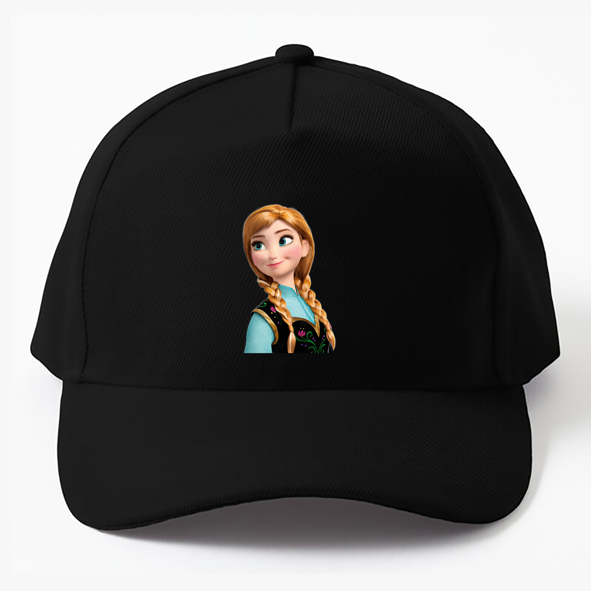 （画像用） アナと雪の女王 アンナ エルサ Frozen Anna Elsa ベースボールキャップ 綿100％ 男女兼用 帽子 スポーツ