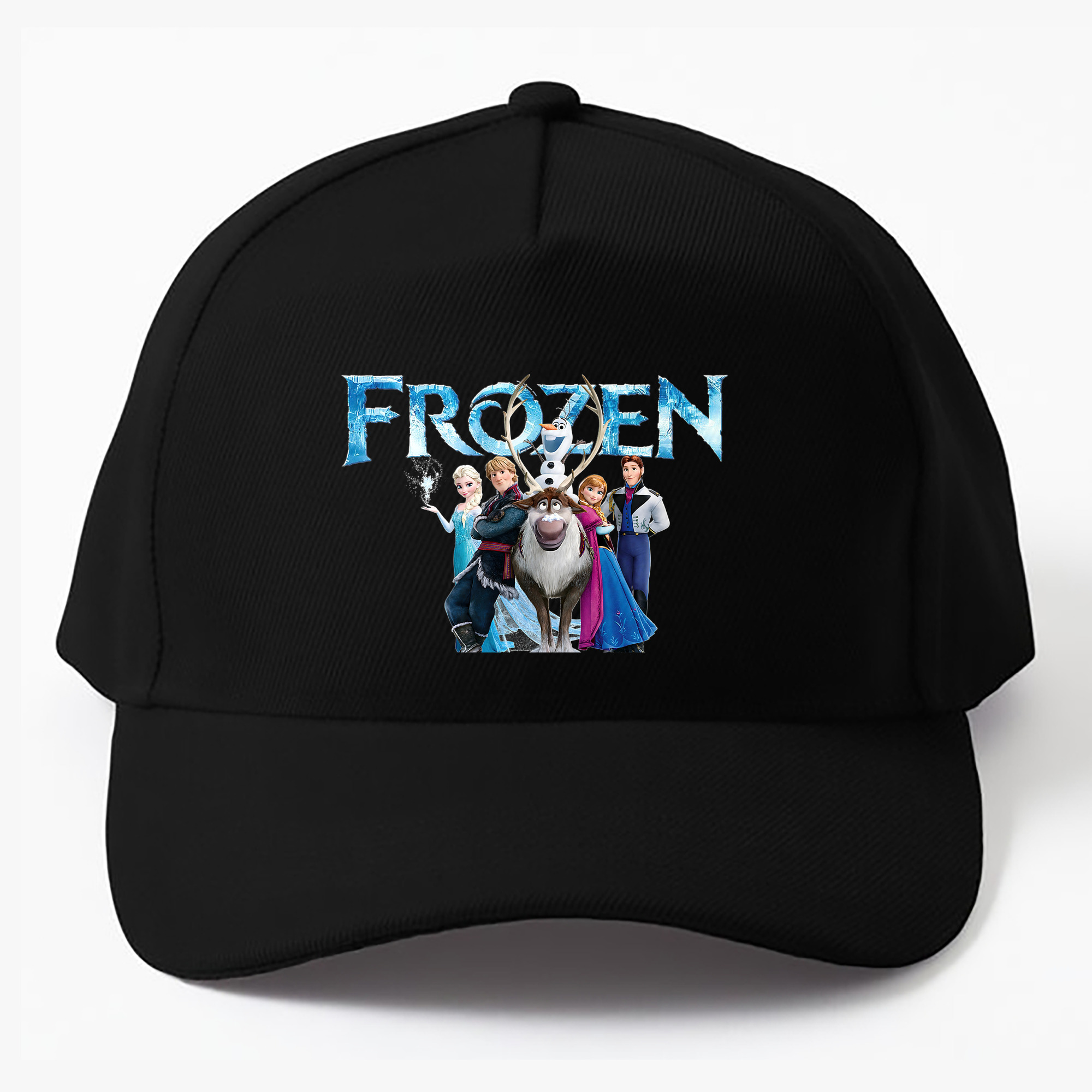 （画像用） アナと雪の女王 アンナ エルサ Frozen Anna Elsa ベースボールキャップ 綿100％ 男女兼用 帽子 スポーツ