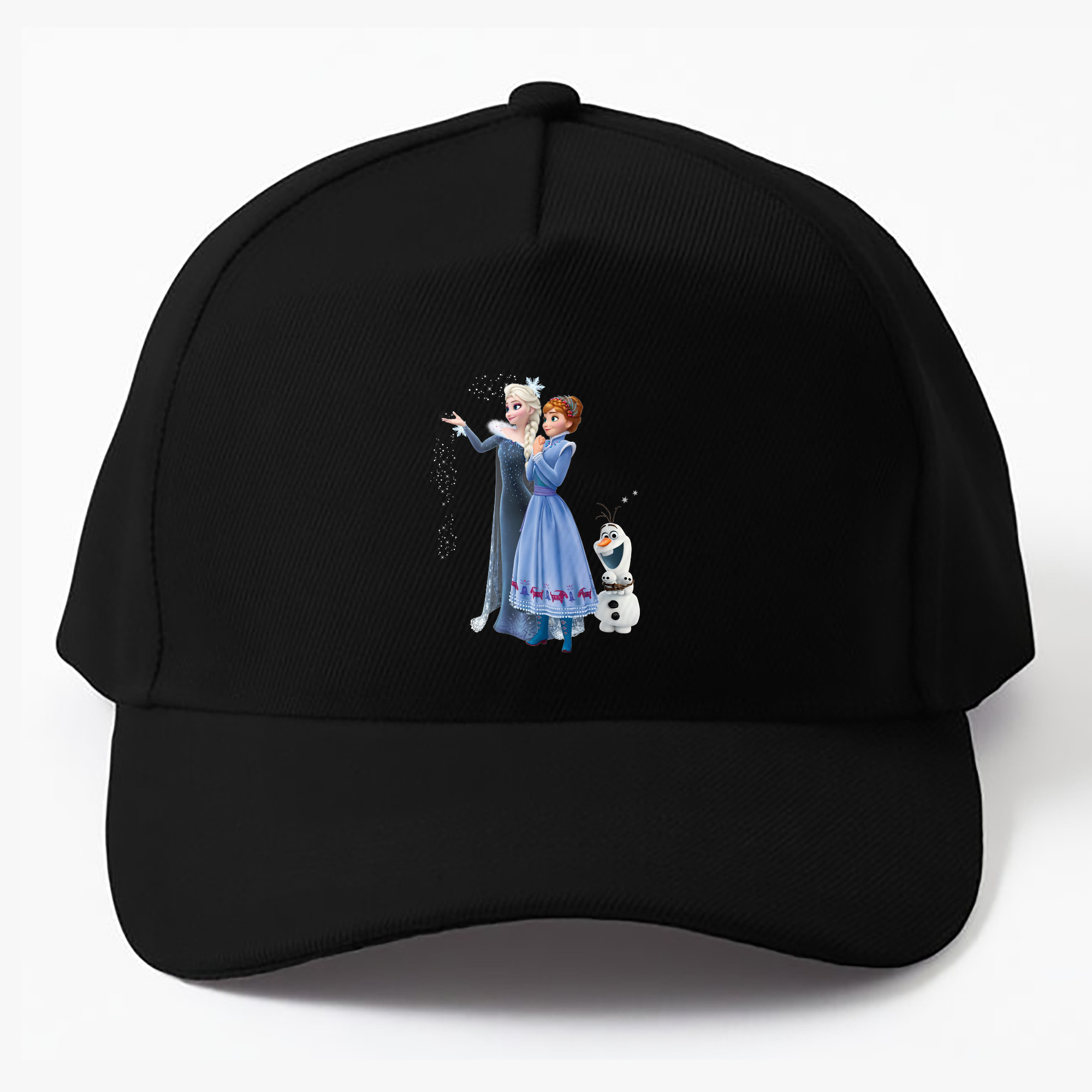 （画像用） アナと雪の女王 アンナ エルサ Frozen Anna Elsa ベースボールキャップ 綿100％ 男女兼用 帽子 スポーツ