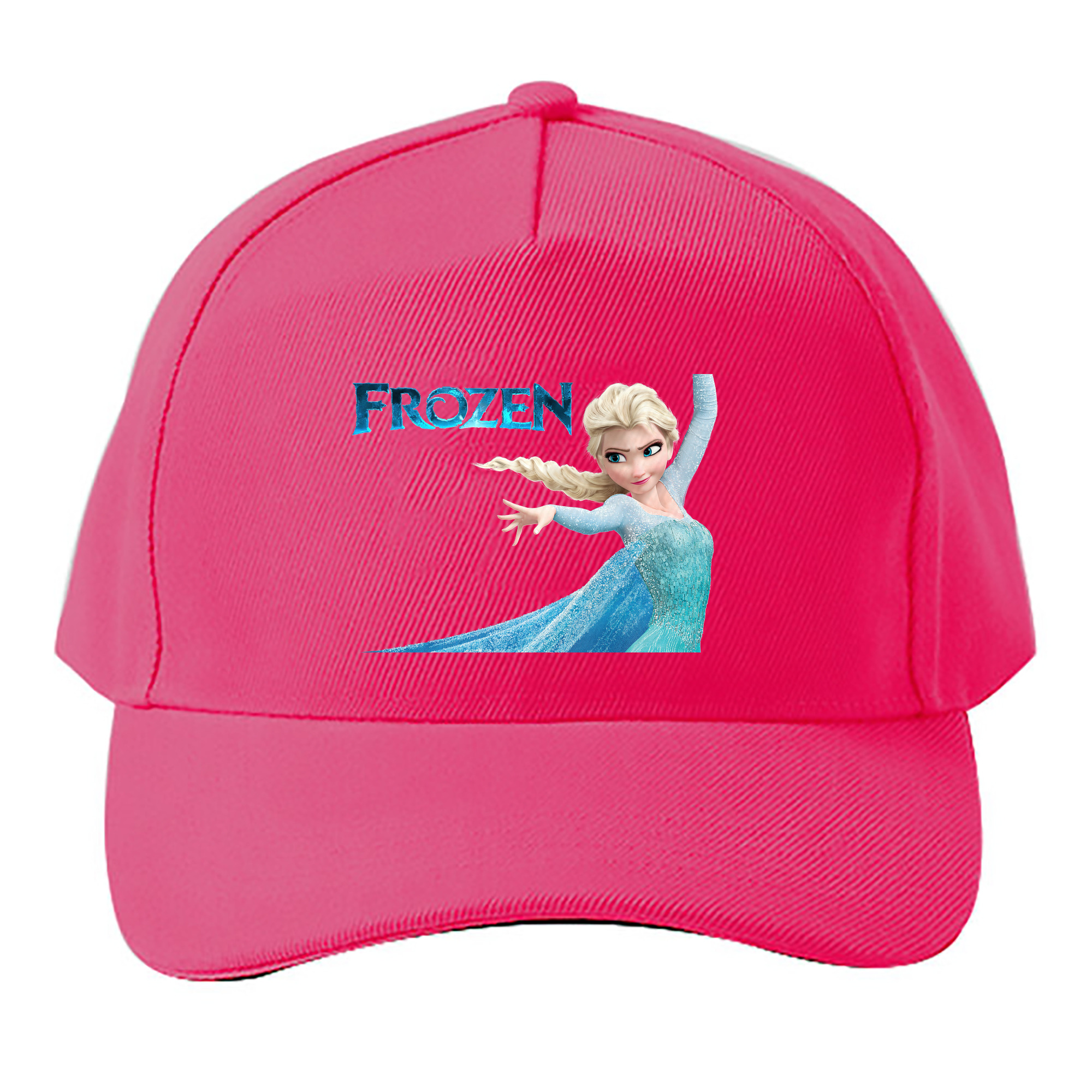 （画像用） アナと雪の女王 アンナ エルサ Frozen Anna Elsa ベースボールキャップ 綿100％ 男女兼用 帽子 スポーツ