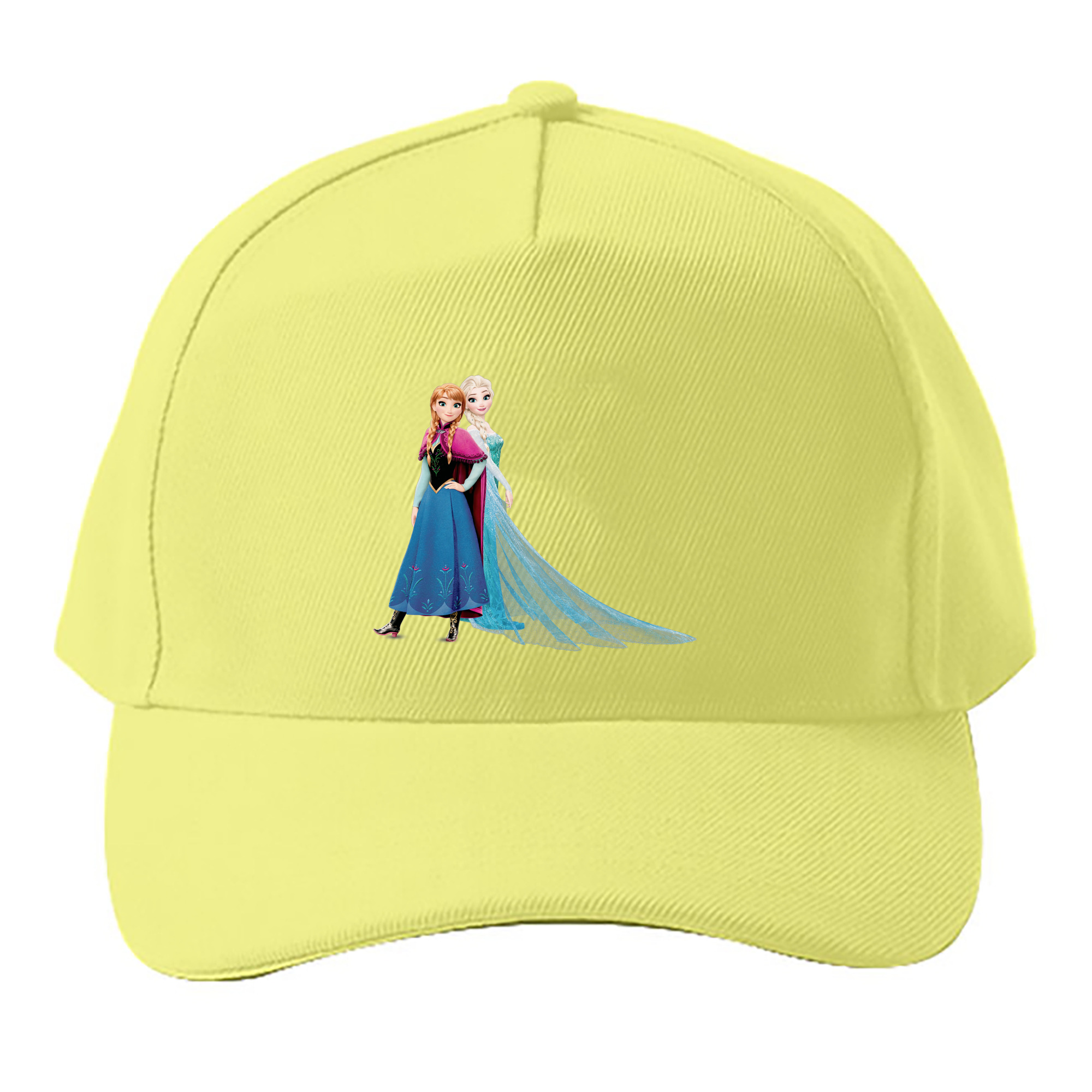 （画像用） アナと雪の女王 アンナ エルサ Frozen Anna Elsa ベースボールキャップ 綿100％ 男女兼用 帽子 スポーツ