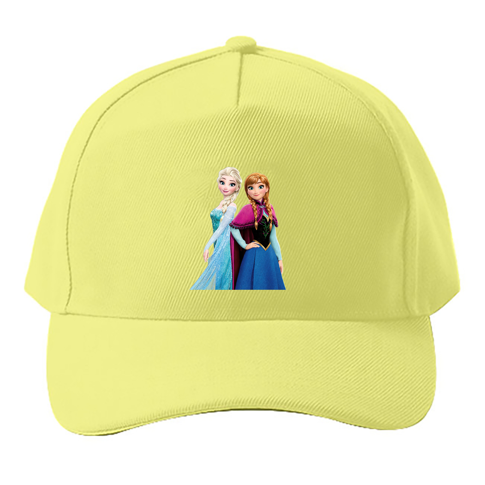 （画像用） アナと雪の女王 アンナ エルサ Frozen Anna Elsa ベースボールキャップ 綿100％ 男女兼用 帽子 スポーツ