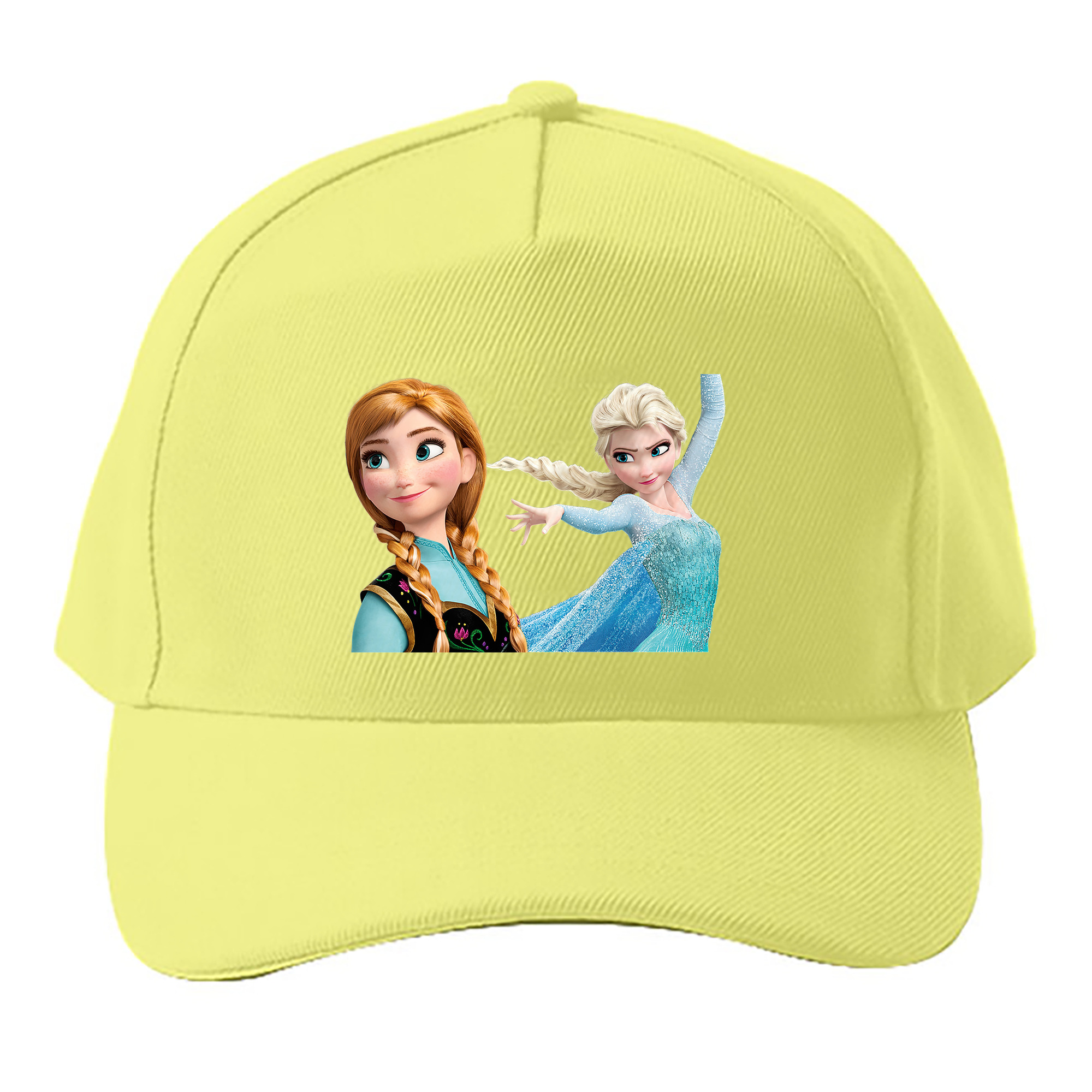 （画像用） アナと雪の女王 アンナ エルサ Frozen Anna Elsa ベースボールキャップ 綿100％ 男女兼用 帽子 スポーツ