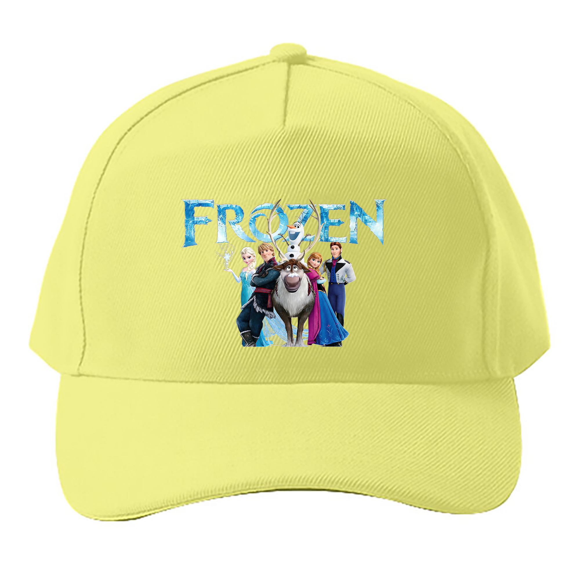 （画像用） アナと雪の女王 アンナ エルサ Frozen Anna Elsa ベースボールキャップ 綿100％ 男女兼用 帽子 スポーツ