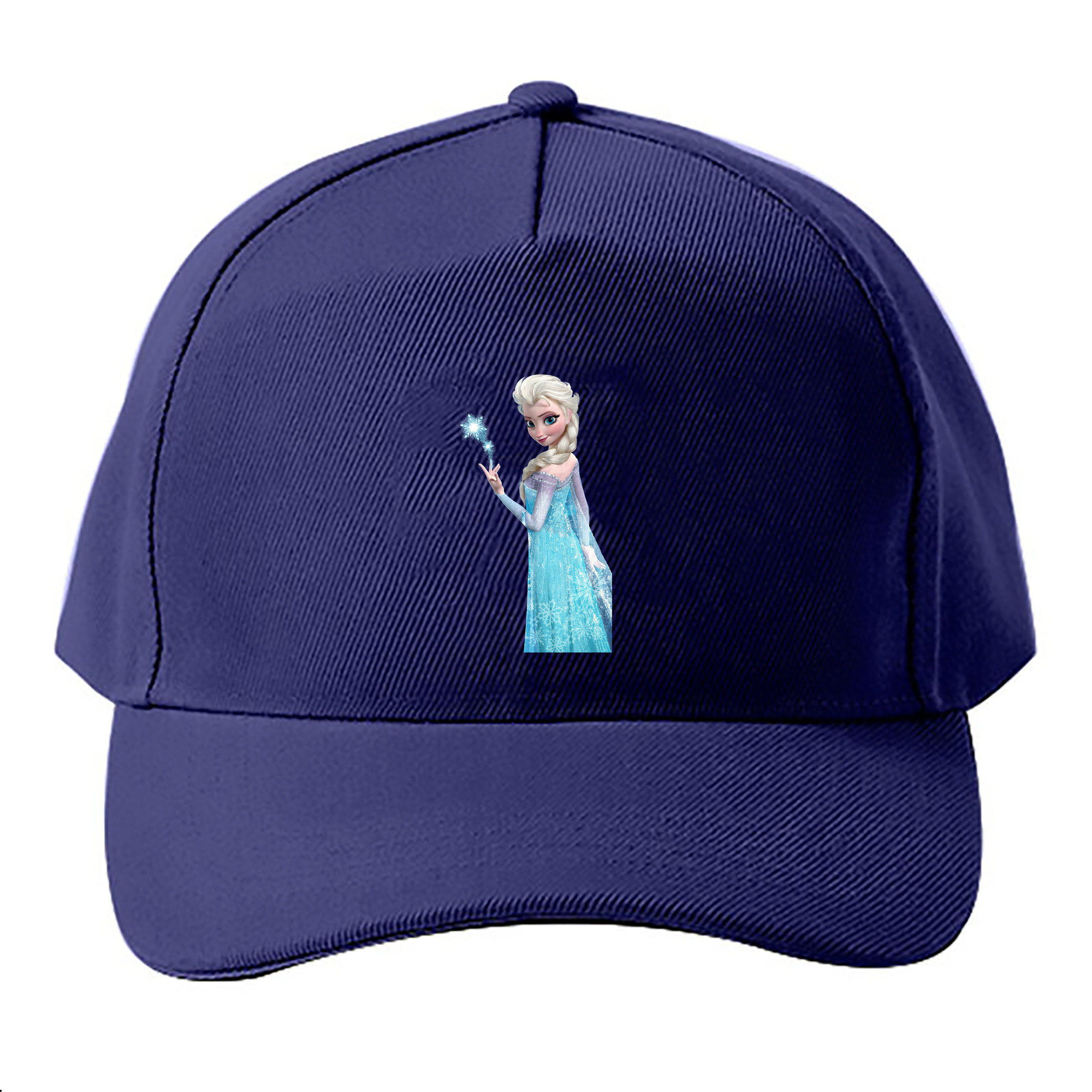 （画像用） アナと雪の女王 アンナ エルサ Frozen Anna Elsa ベースボールキャップ 綿100％ 男女兼用 帽子 スポーツ