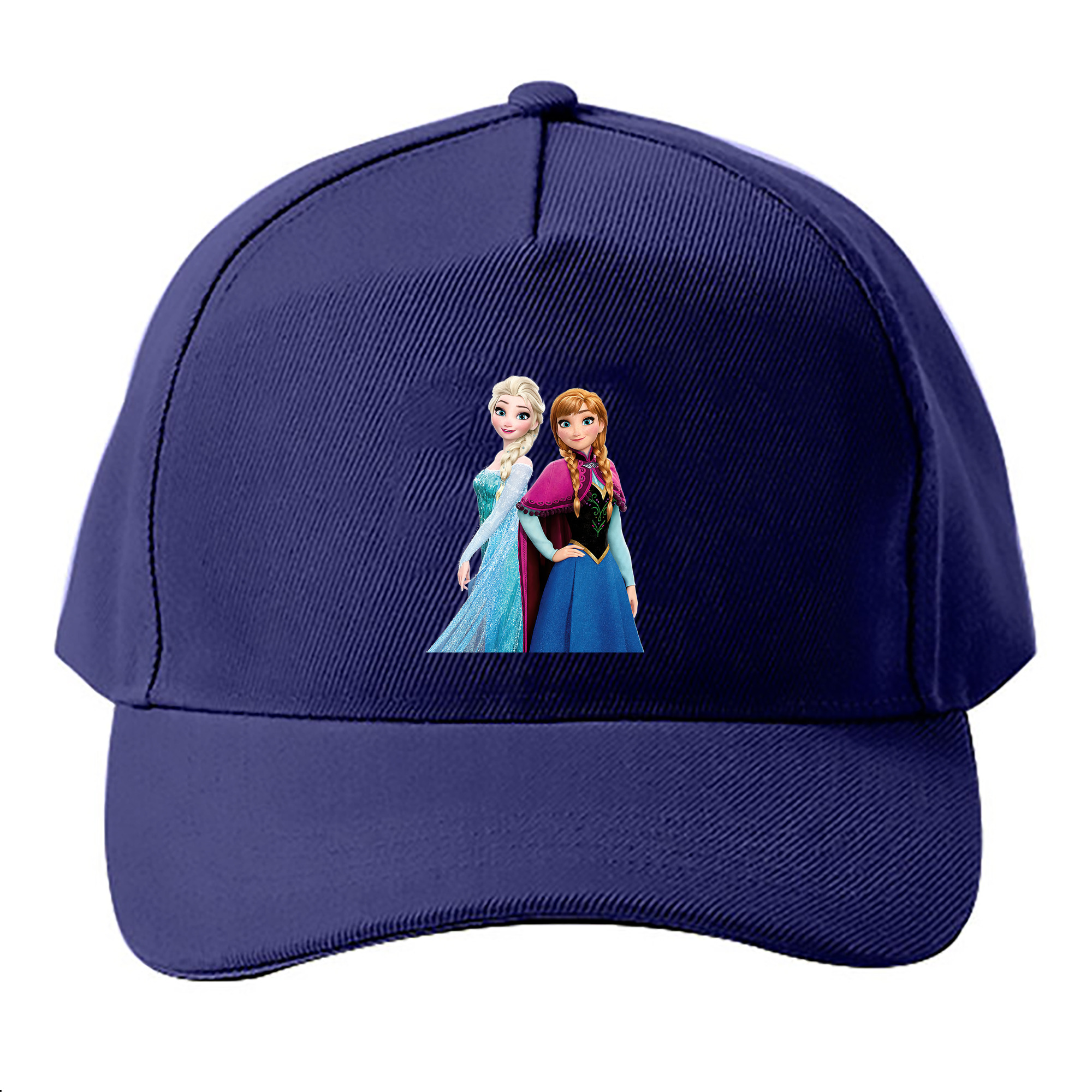 （画像用） アナと雪の女王 アンナ エルサ Frozen Anna Elsa ベースボールキャップ 綿100％ 男女兼用 帽子 スポーツ