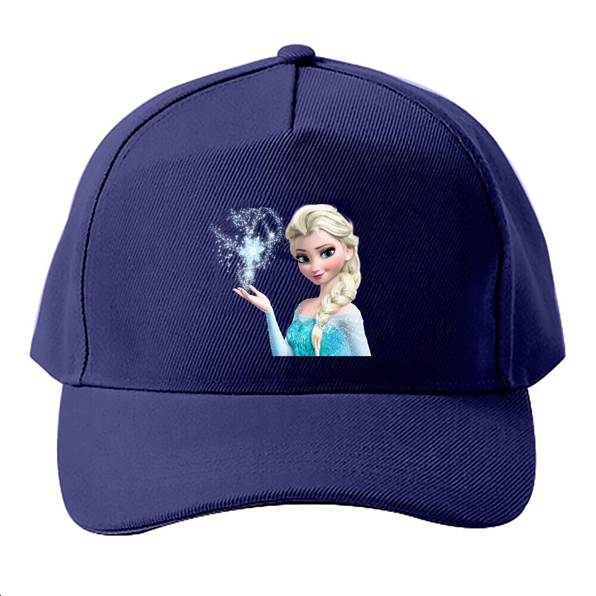 （画像用） アナと雪の女王 アンナ エルサ Frozen Anna Elsa ベースボールキャップ 綿100％ 男女兼用 帽子 スポーツ