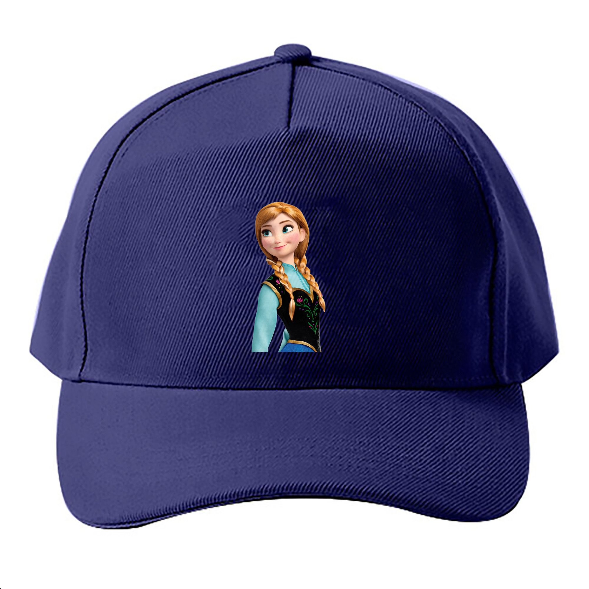 （画像用） アナと雪の女王 アンナ エルサ Frozen Anna Elsa ベースボールキャップ 綿100％ 男女兼用 帽子 スポーツ