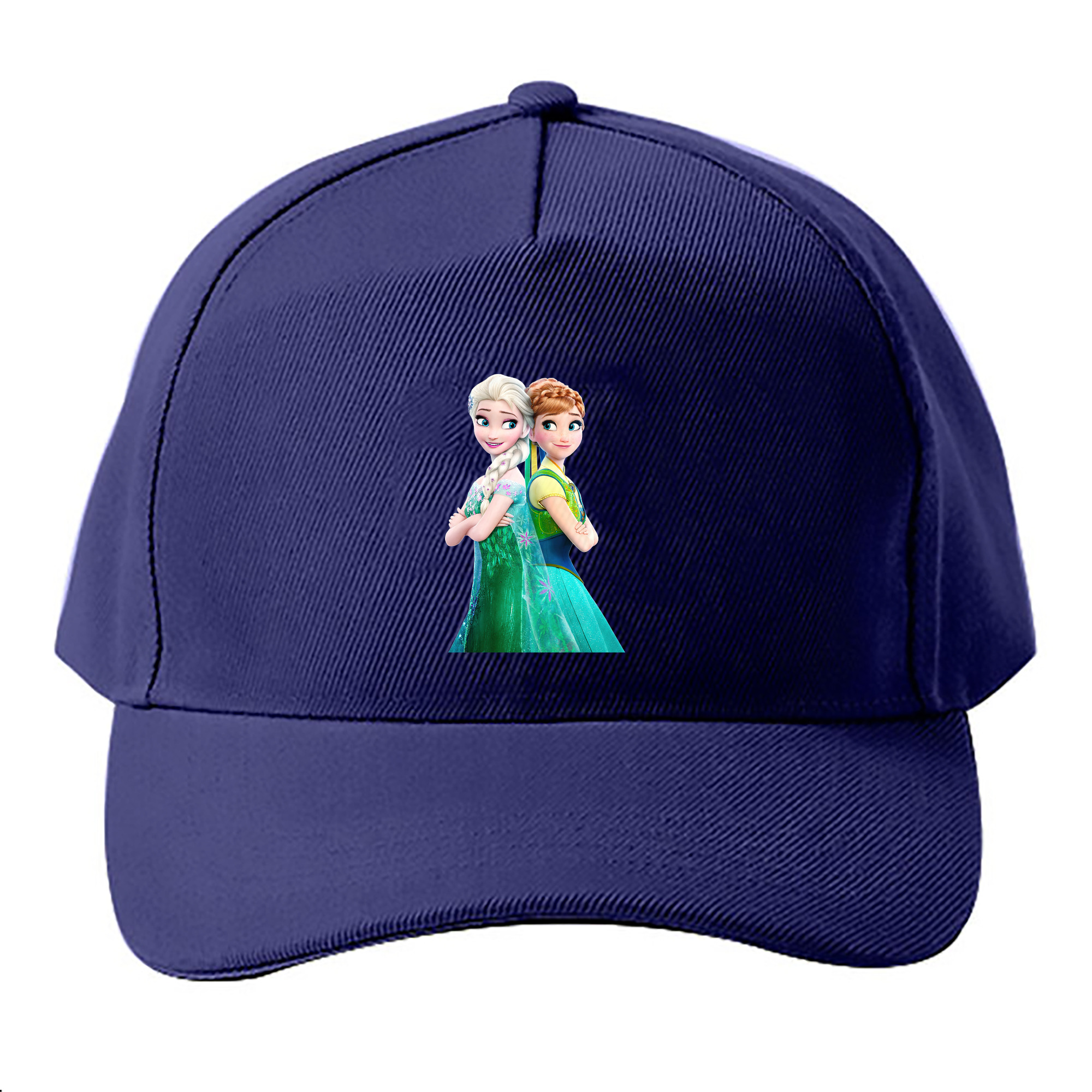 （画像用） アナと雪の女王 アンナ エルサ Frozen Anna Elsa ベースボールキャップ 綿100％ 男女兼用 帽子 スポーツ