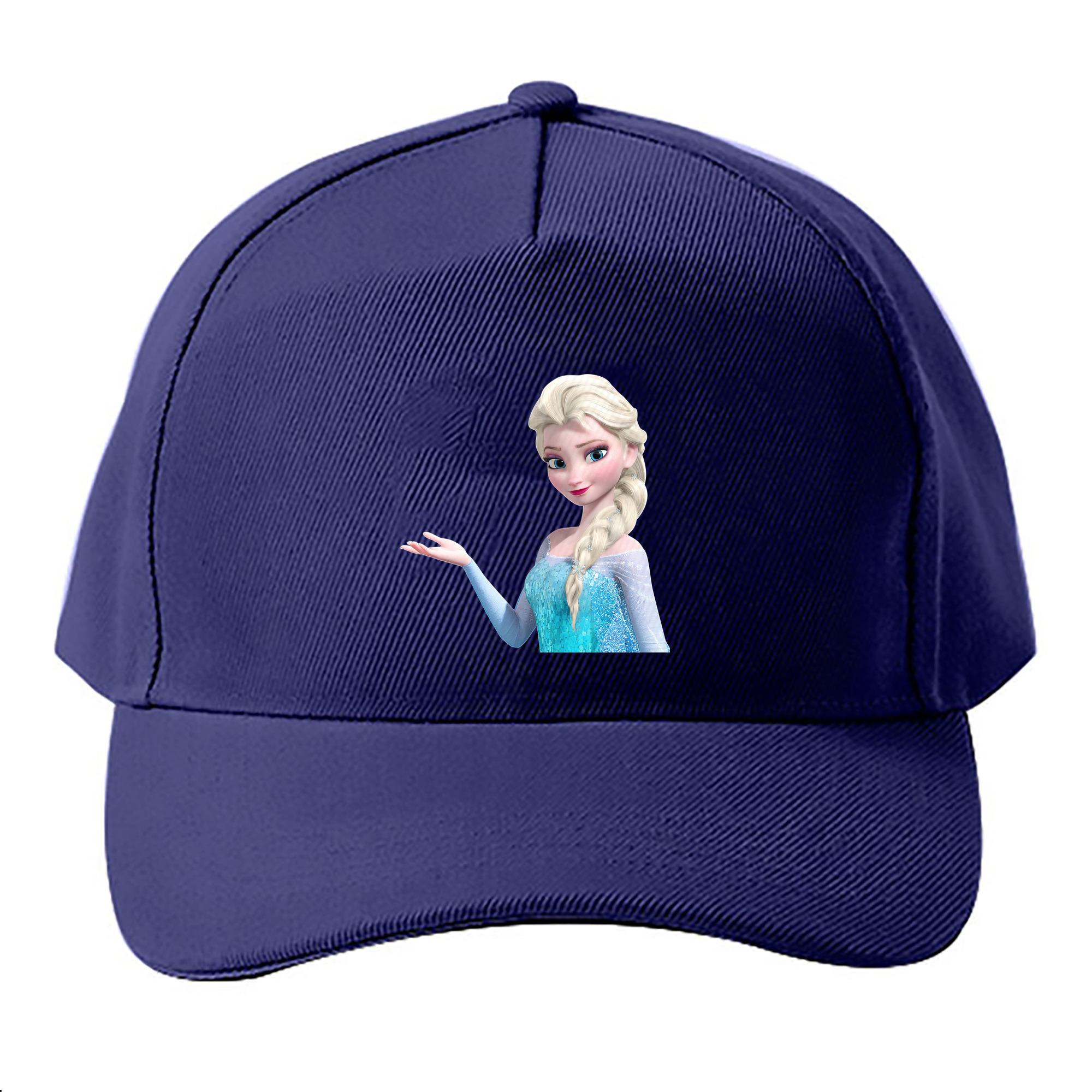 （画像用） アナと雪の女王 アンナ エルサ Frozen Anna Elsa ベースボールキャップ 綿100％ 男女兼用 帽子 スポーツ