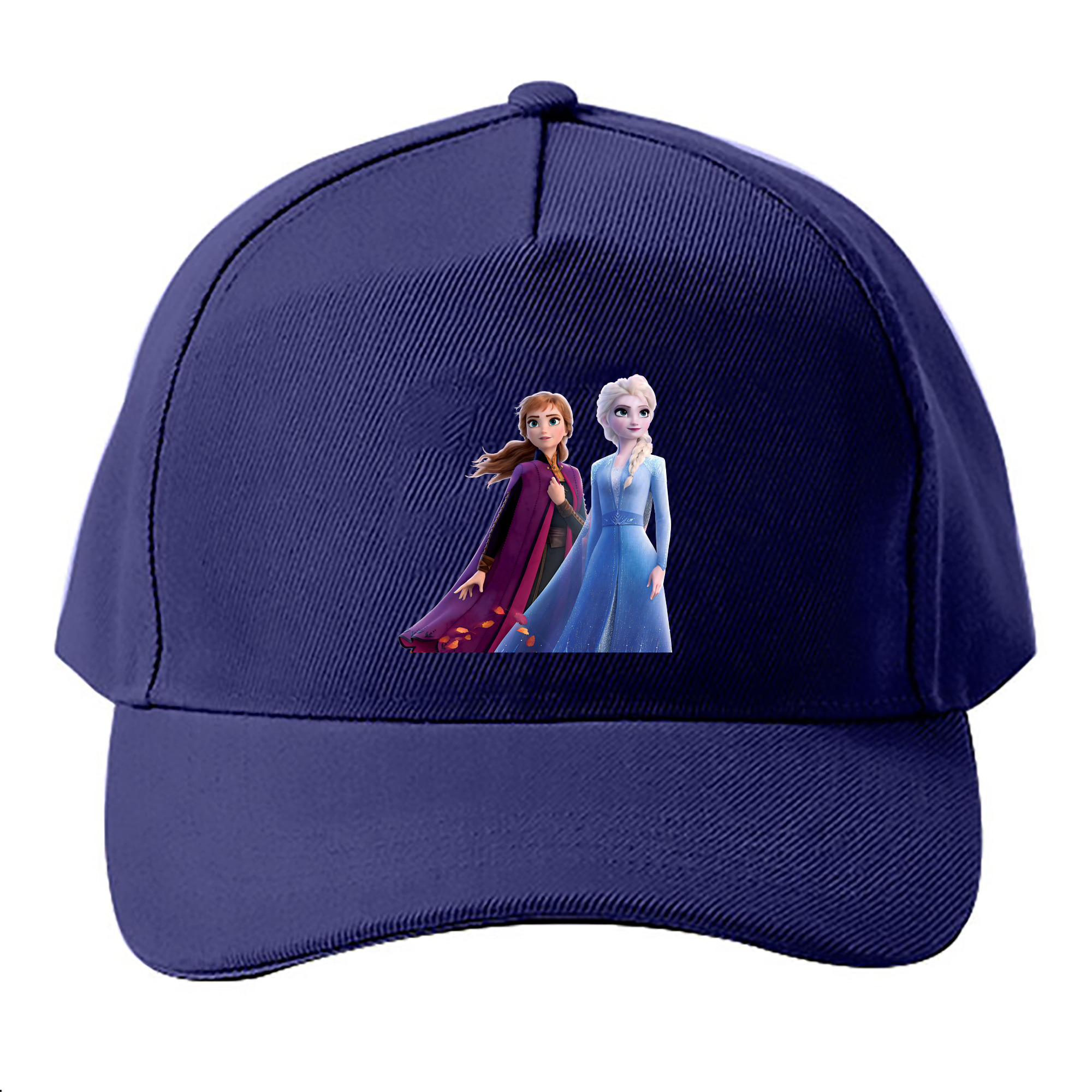 （画像用） アナと雪の女王 アンナ エルサ Frozen Anna Elsa ベースボールキャップ 綿100％ 男女兼用 帽子 スポーツ