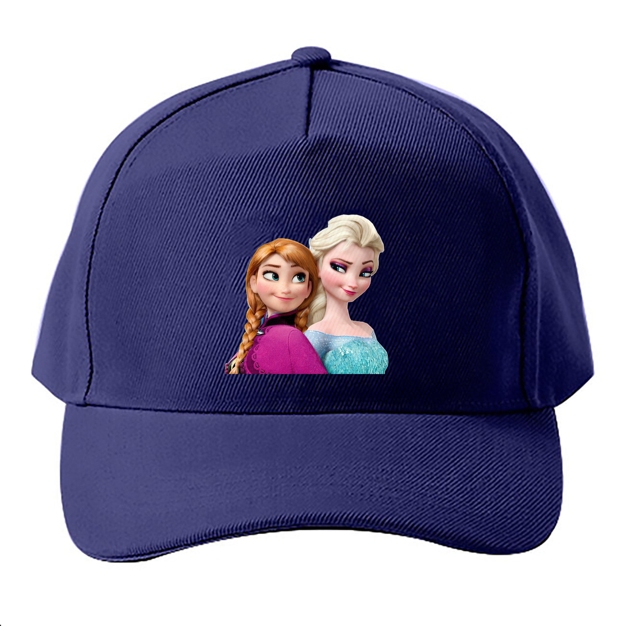（画像用） アナと雪の女王 アンナ エルサ Frozen Anna Elsa ベースボールキャップ 綿100％ 男女兼用 帽子 スポーツ
