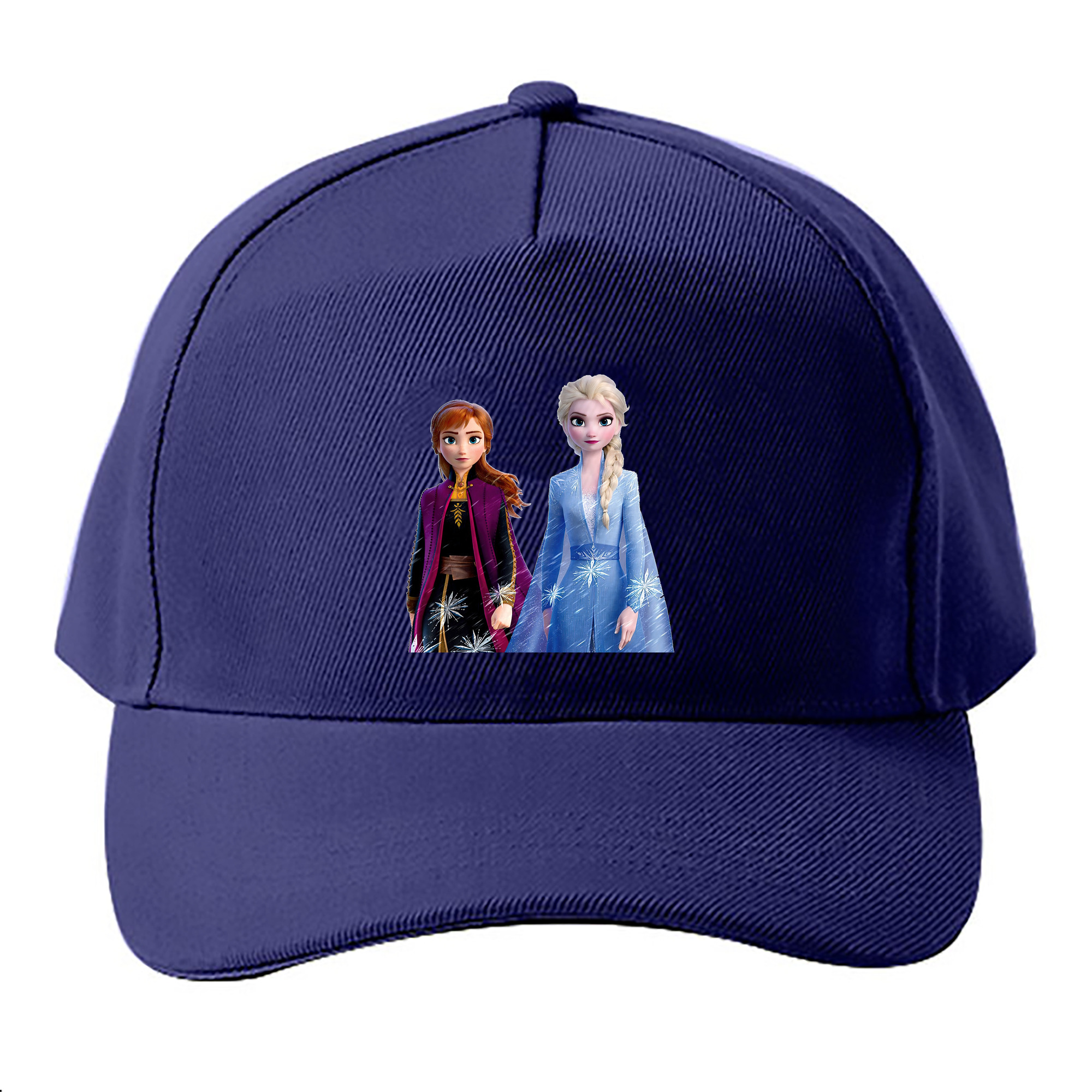 （画像用） アナと雪の女王 アンナ エルサ Frozen Anna Elsa ベースボールキャップ 綿100％ 男女兼用 帽子 スポーツ