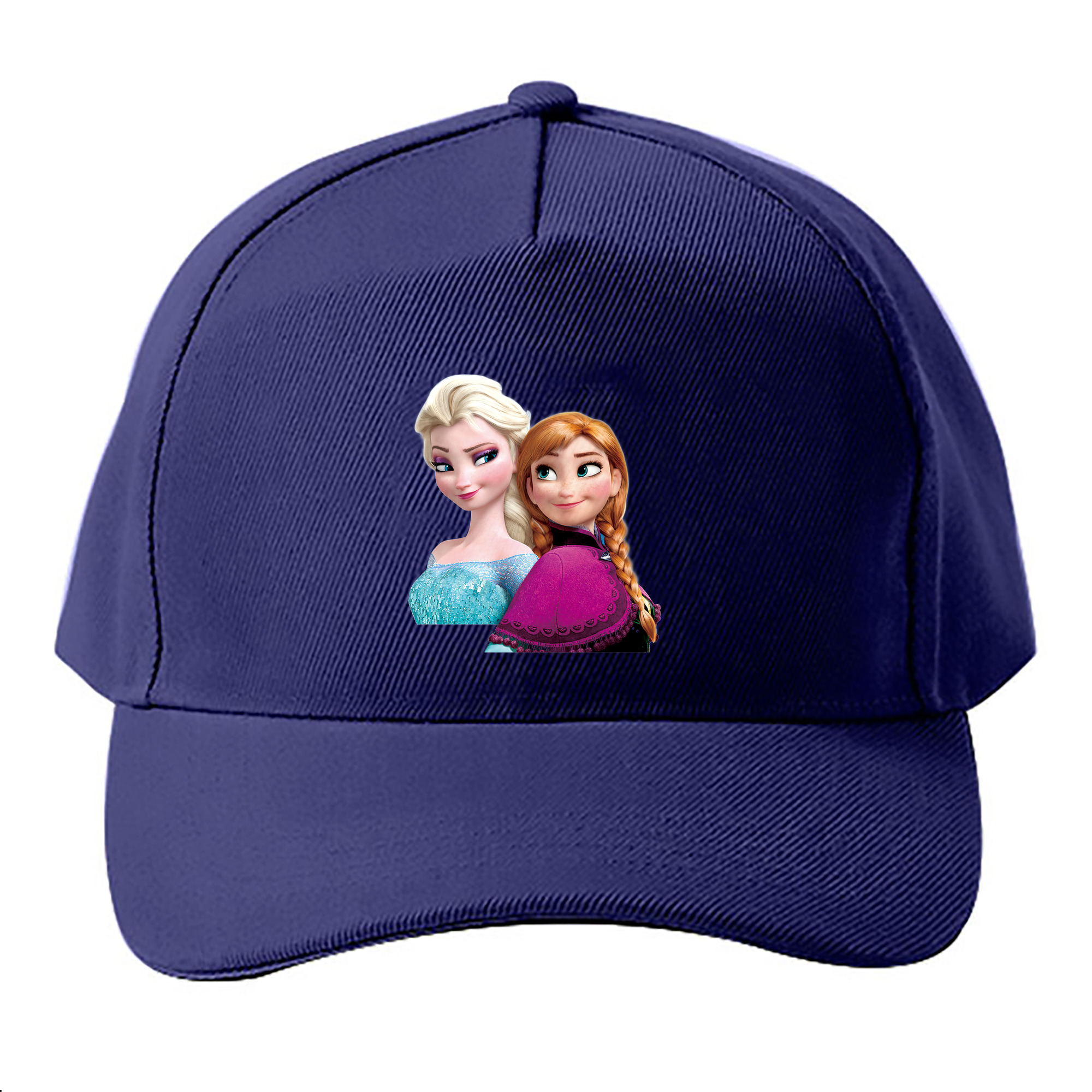 （画像用） アナと雪の女王 アンナ エルサ Frozen Anna Elsa ベースボールキャップ 綿100％ 男女兼用 帽子 スポーツ
