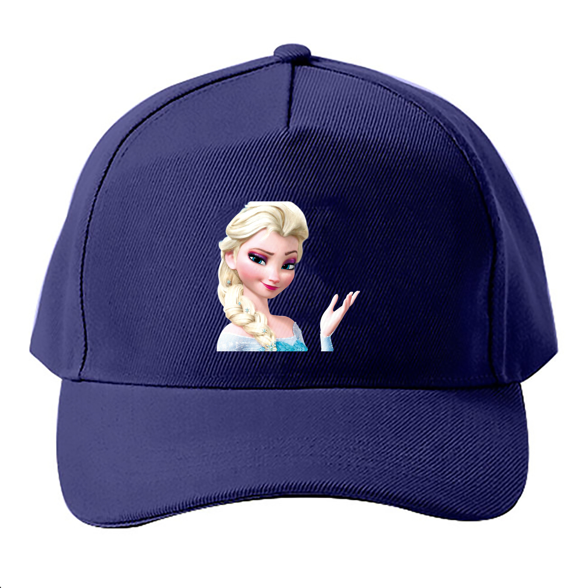 （画像用） アナと雪の女王 アンナ エルサ Frozen Anna Elsa ベースボールキャップ 綿100％ 男女兼用 帽子 スポーツ