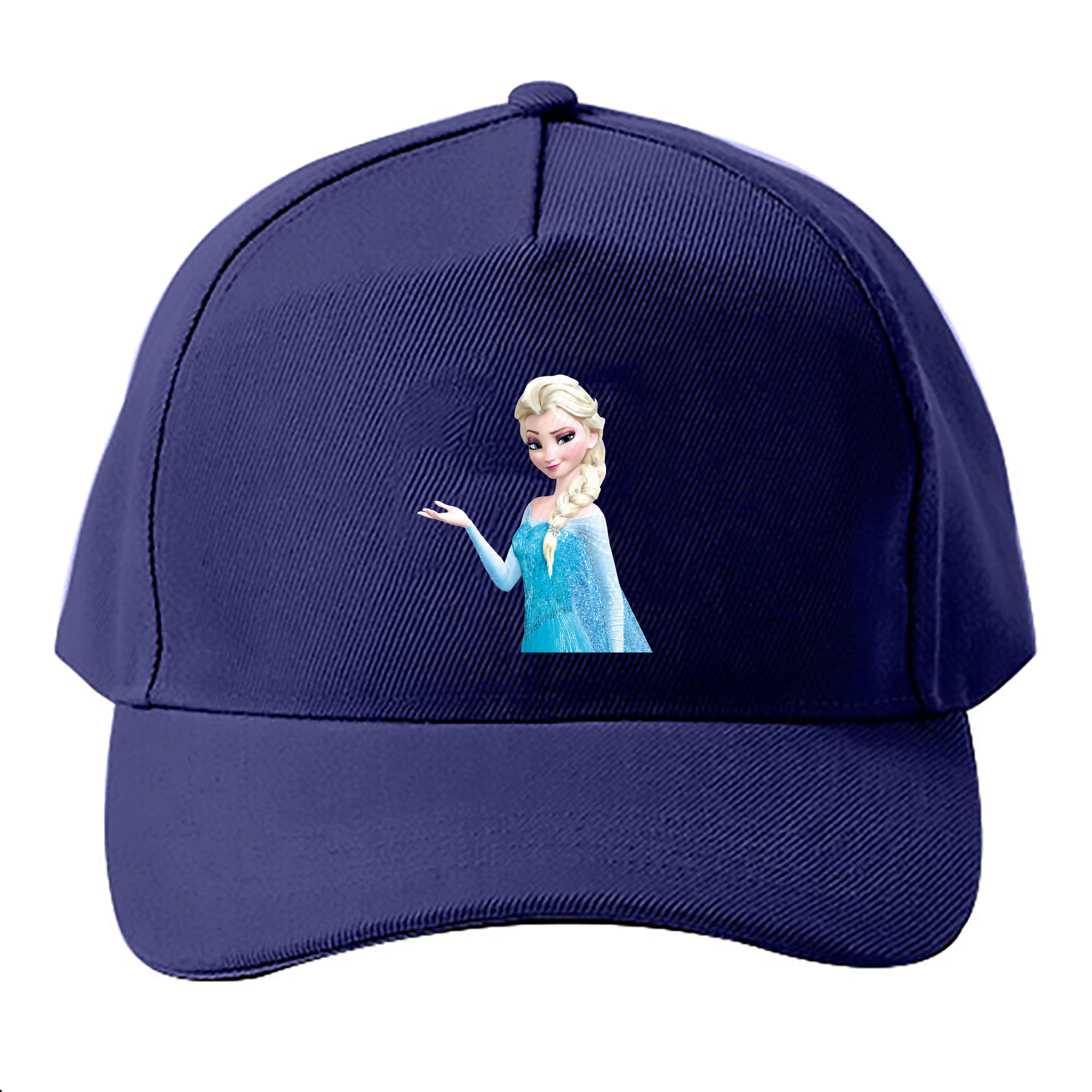 （画像用） アナと雪の女王 アンナ エルサ Frozen Anna Elsa ベースボールキャップ 綿100％ 男女兼用 帽子 スポーツ