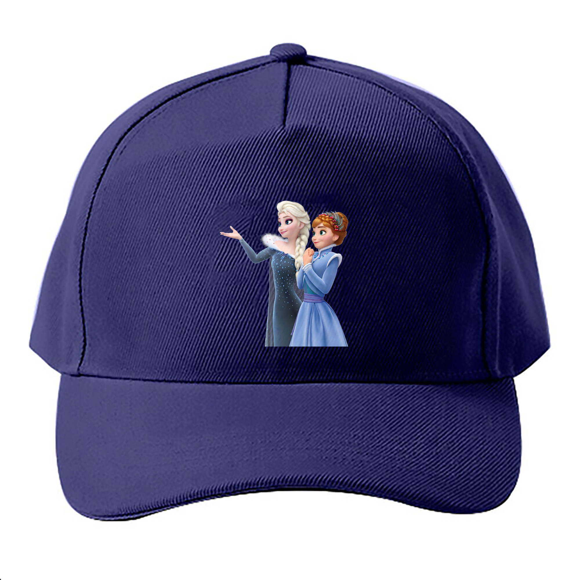 （画像用） アナと雪の女王 アンナ エルサ Frozen Anna Elsa ベースボールキャップ 綿100％ 男女兼用 帽子 スポーツ