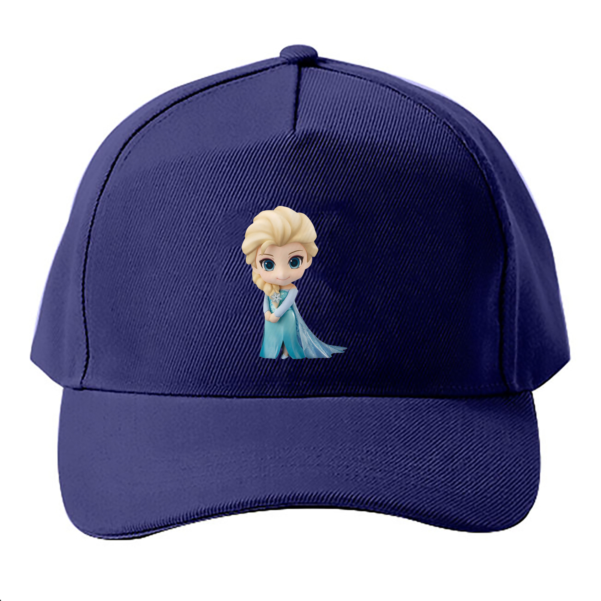 （画像用） アナと雪の女王 アンナ エルサ Frozen Anna Elsa ベースボールキャップ 綿100％ 男女兼用 帽子 スポーツ