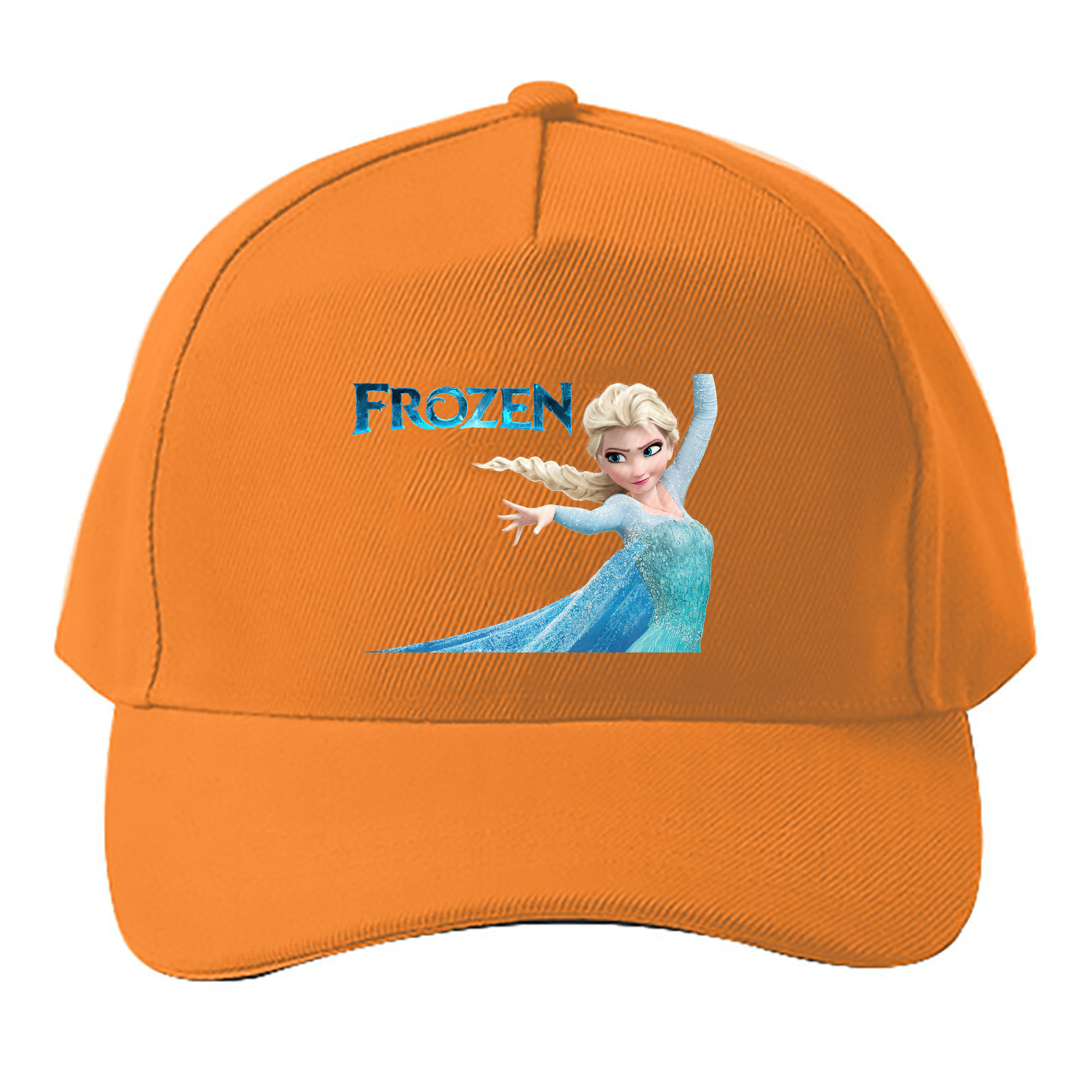 （画像用） アナと雪の女王 アンナ エルサ Frozen Anna Elsa ベースボールキャップ 綿100％ 男女兼用 帽子 スポーツ