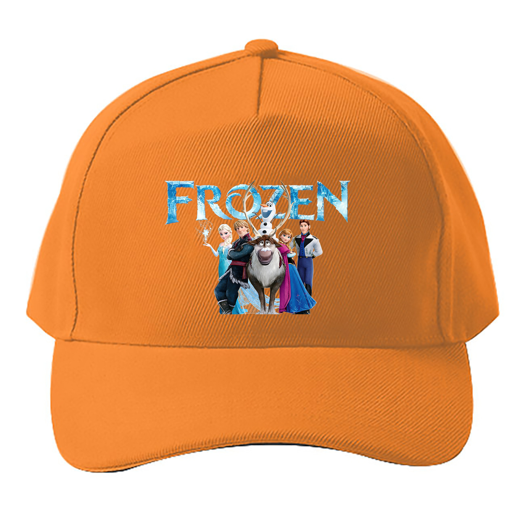 （画像用） アナと雪の女王 アンナ エルサ Frozen Anna Elsa ベースボールキャップ 綿100％ 男女兼用 帽子 スポーツ