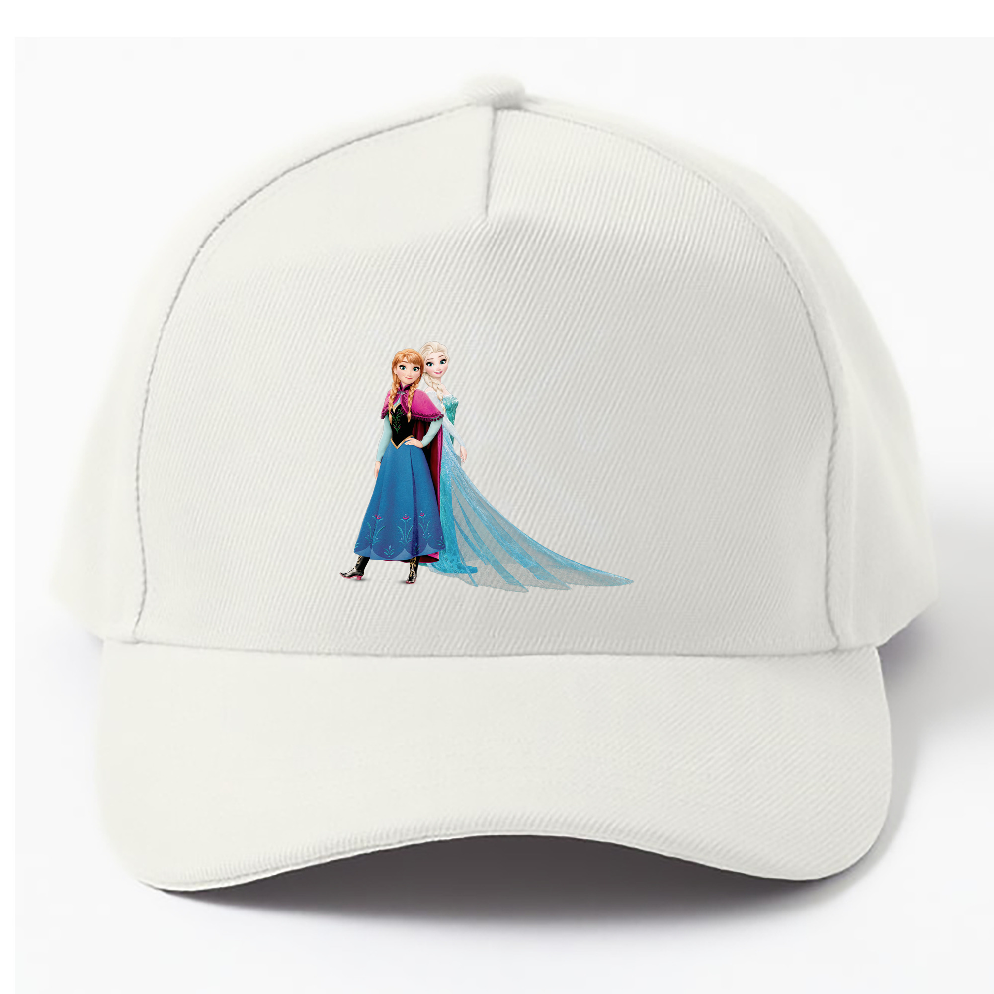 （画像用） アナと雪の女王 アンナ エルサ Frozen Anna Elsa ベースボールキャップ 綿100％ 男女兼用 帽子 スポーツ
