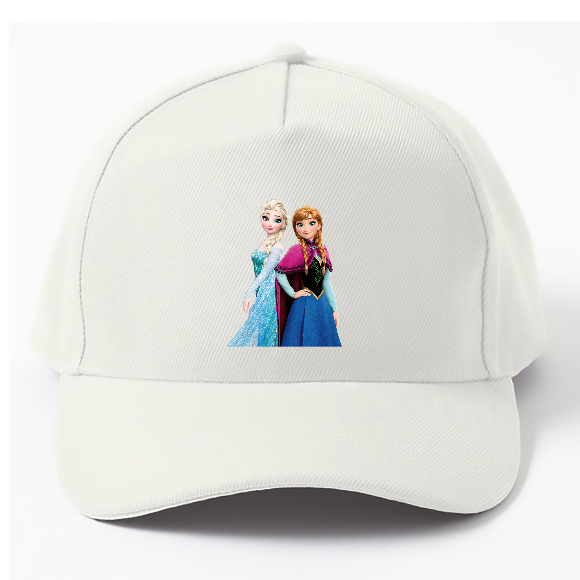 （画像用） アナと雪の女王 アンナ エルサ Frozen Anna Elsa ベースボールキャップ 綿100％ 男女兼用 帽子 スポーツ