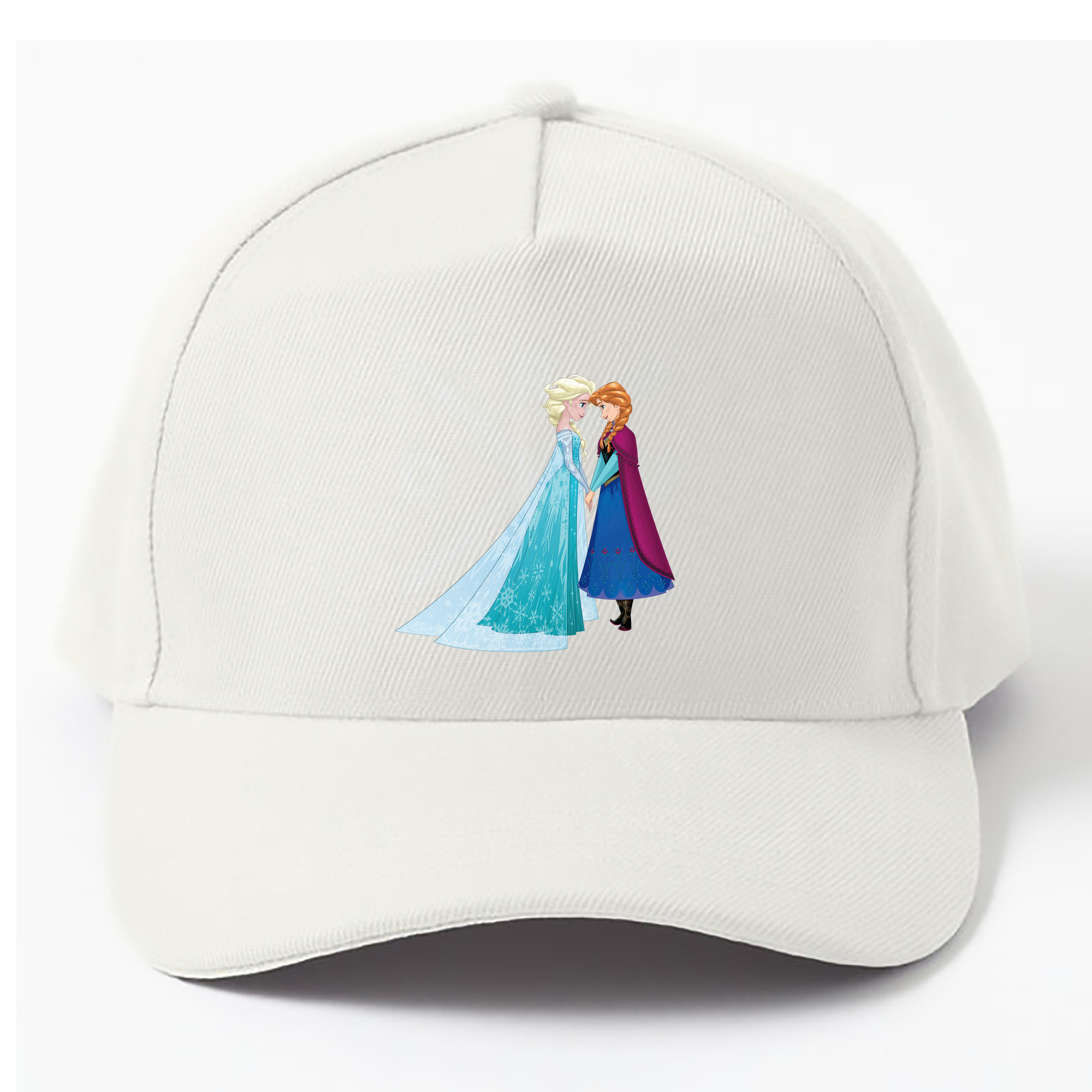 （画像用） アナと雪の女王 アンナ エルサ Frozen Anna Elsa ベースボールキャップ 綿100％ 男女兼用 帽子 スポーツ
