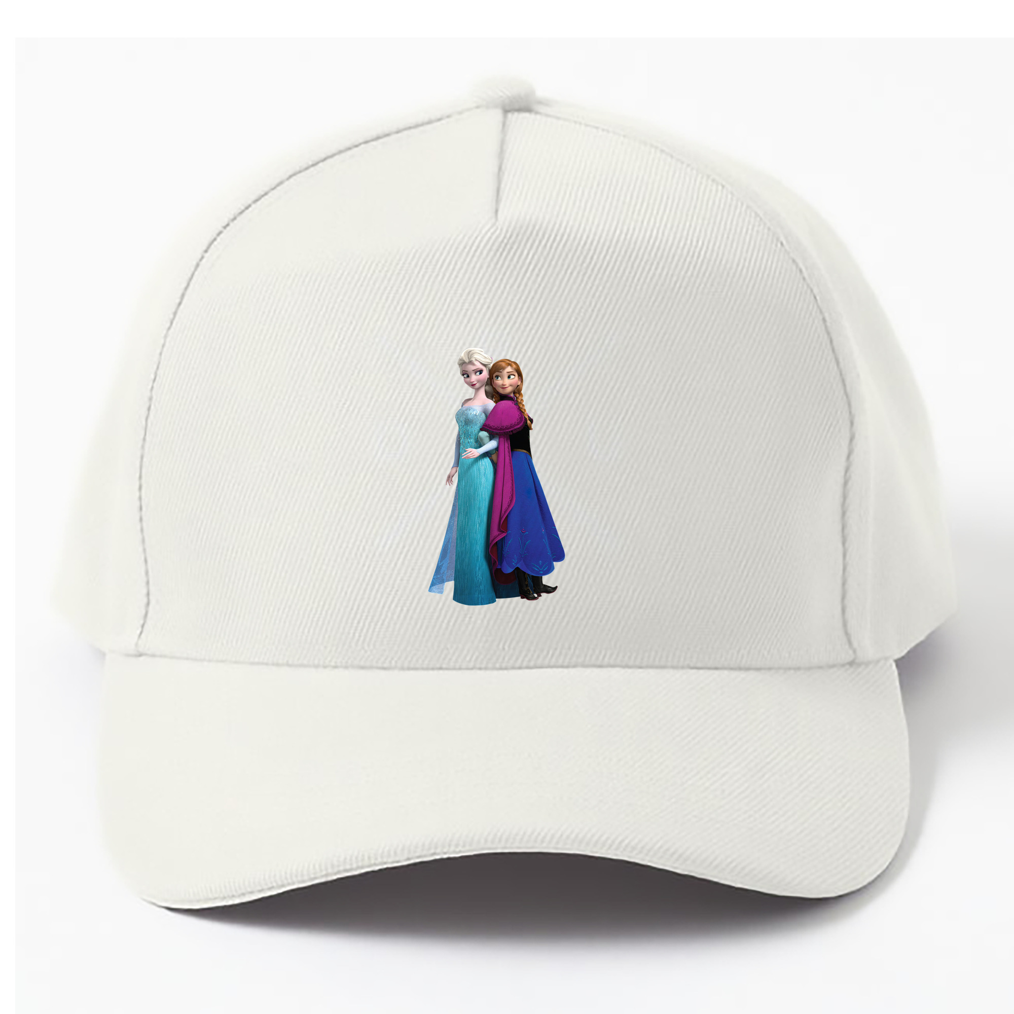 （画像用） アナと雪の女王 アンナ エルサ Frozen Anna Elsa ベースボールキャップ 綿100％ 男女兼用 帽子 スポーツ
