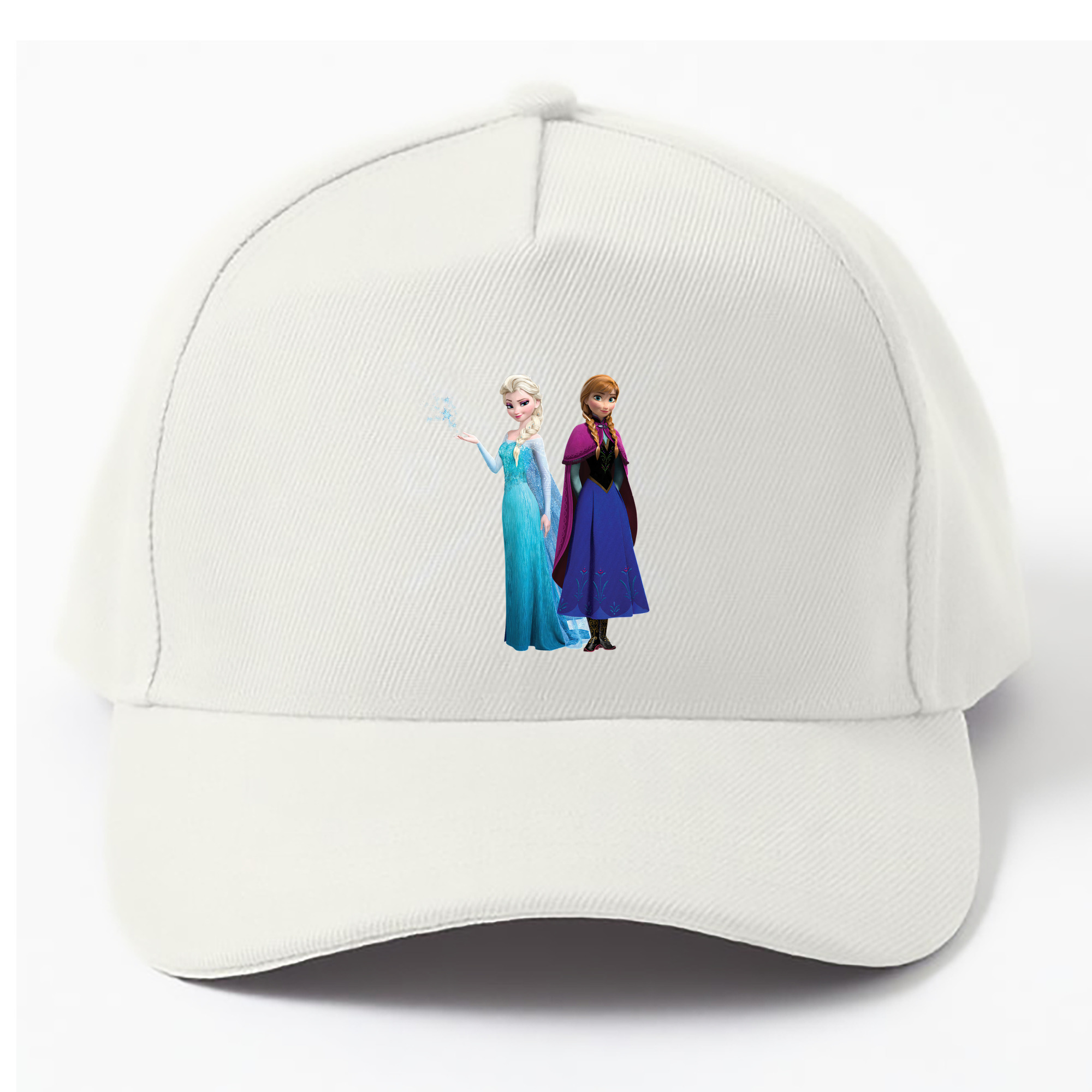 （画像用） アナと雪の女王 アンナ エルサ Frozen Anna Elsa ベースボールキャップ 綿100％ 男女兼用 帽子 スポーツ