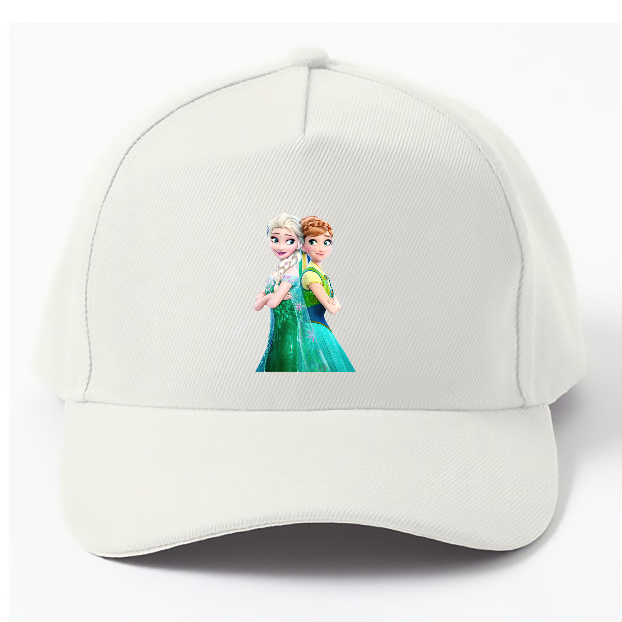 （画像用） アナと雪の女王 アンナ エルサ Frozen Anna Elsa ベースボールキャップ 綿100％ 男女兼用 帽子 スポーツ