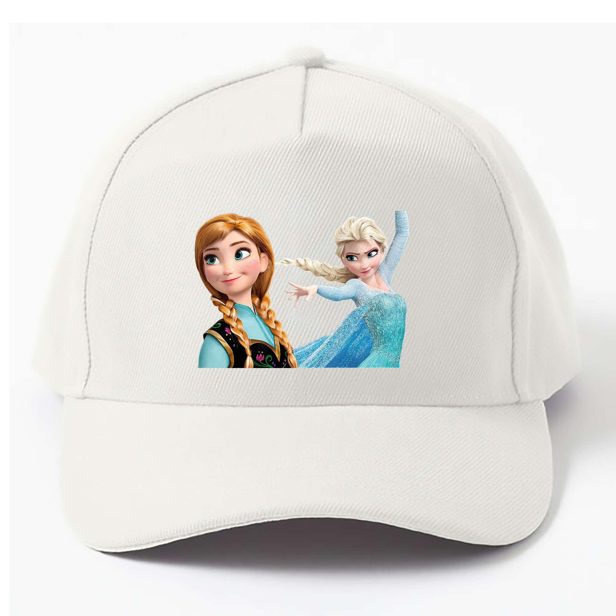 （画像用） アナと雪の女王 アンナ エルサ Frozen Anna Elsa ベースボールキャップ 綿100％ 男女兼用 帽子 スポーツ