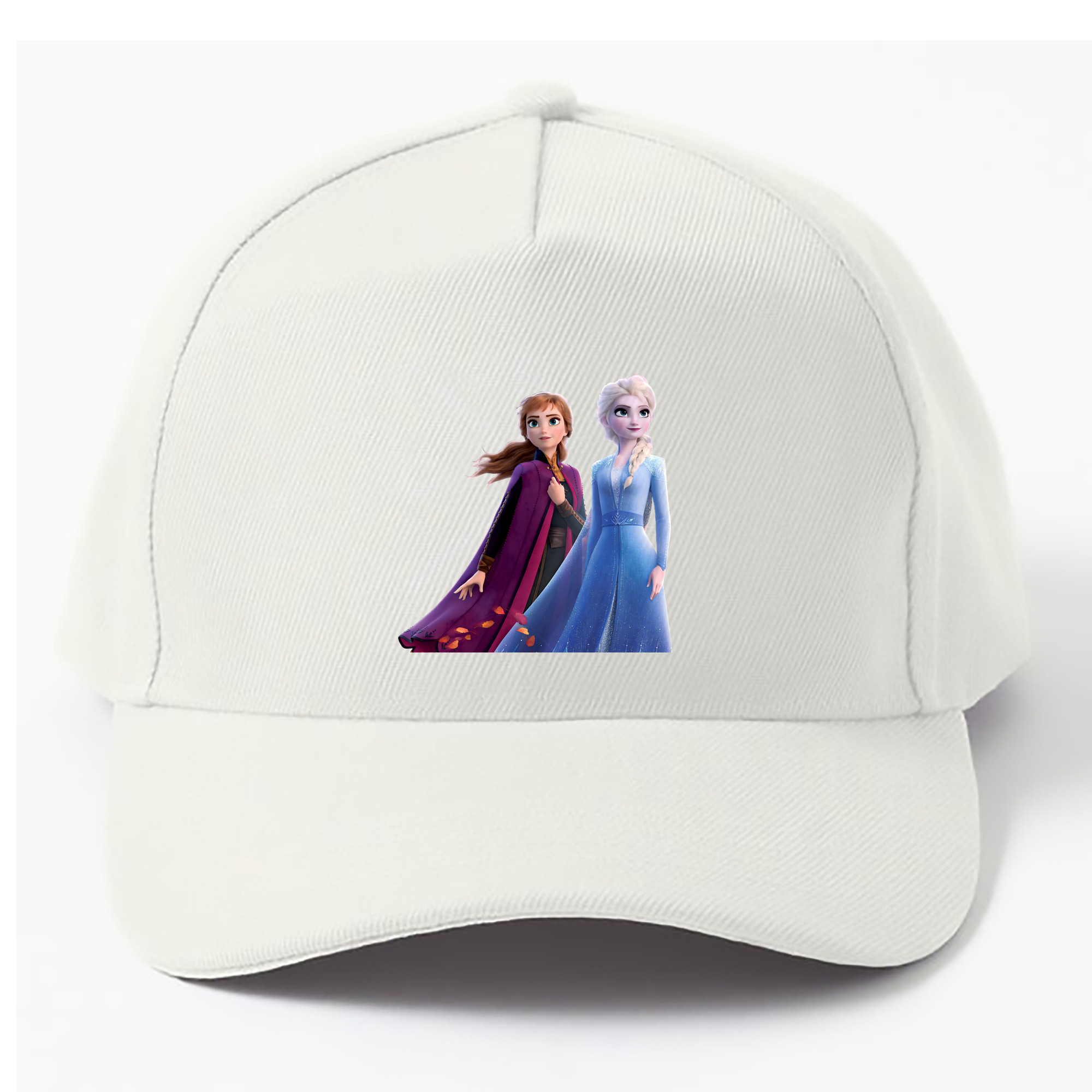 （画像用） アナと雪の女王 アンナ エルサ Frozen Anna Elsa ベースボールキャップ 綿100％ 男女兼用 帽子 スポーツ
