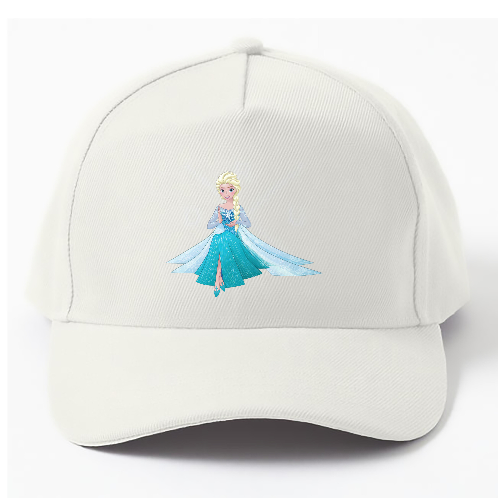 （画像用） アナと雪の女王 アンナ エルサ Frozen Anna Elsa ベースボールキャップ 綿100％ 男女兼用 帽子 スポーツ