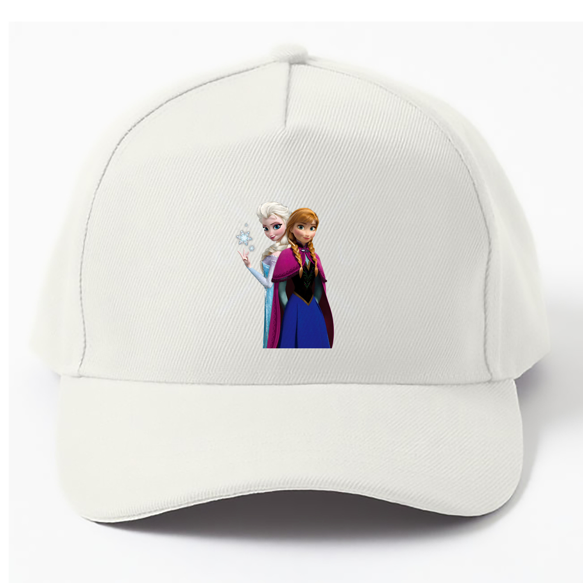 （画像用） アナと雪の女王 アンナ エルサ Frozen Anna Elsa ベースボールキャップ 綿100％ 男女兼用 帽子 スポーツ